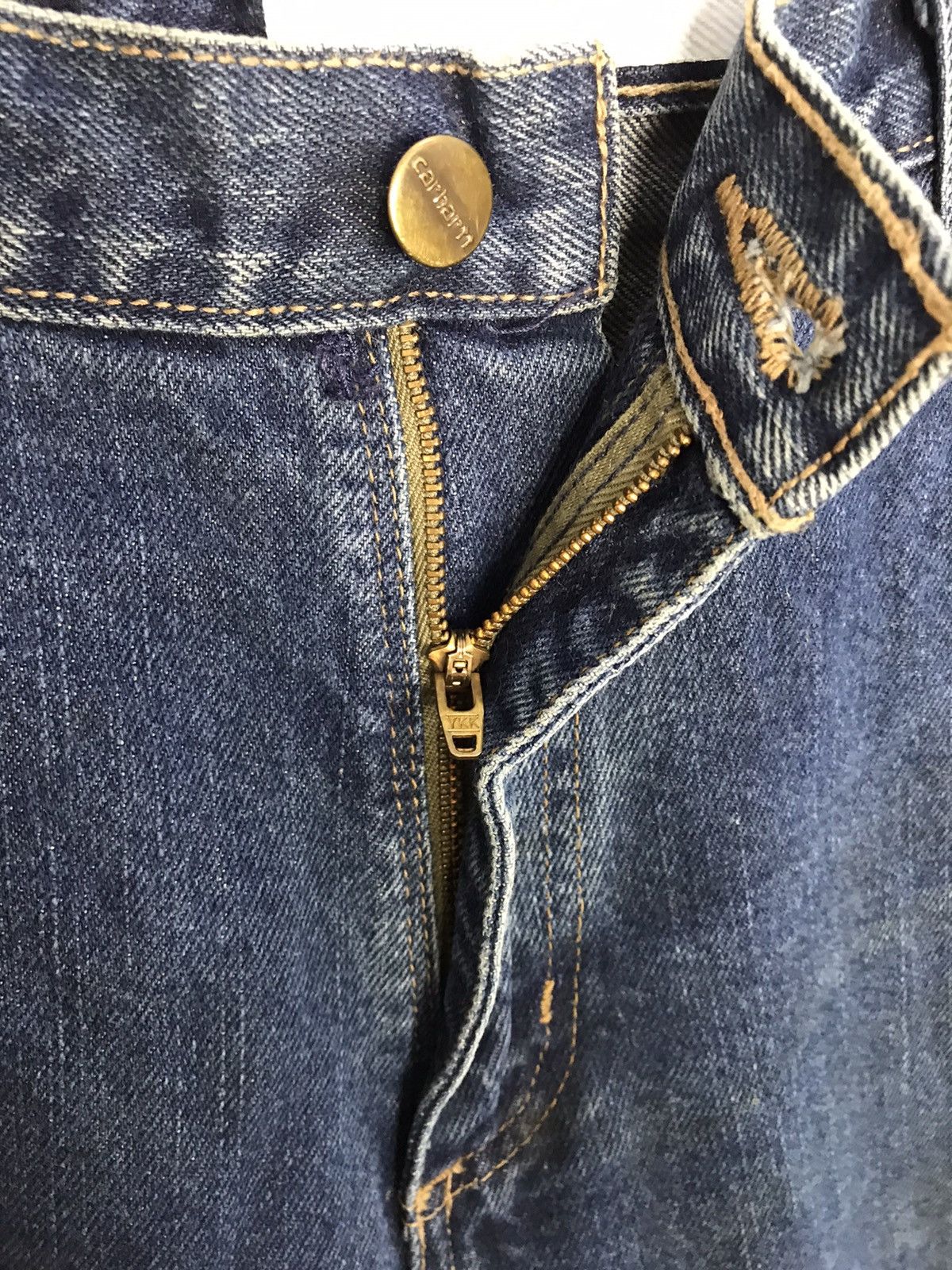 Carhartt Carhartt FR Flame Resistance Indigo Denim Jeans Straight Cut Size US 34 / EU 50 - 6 Thumbnail