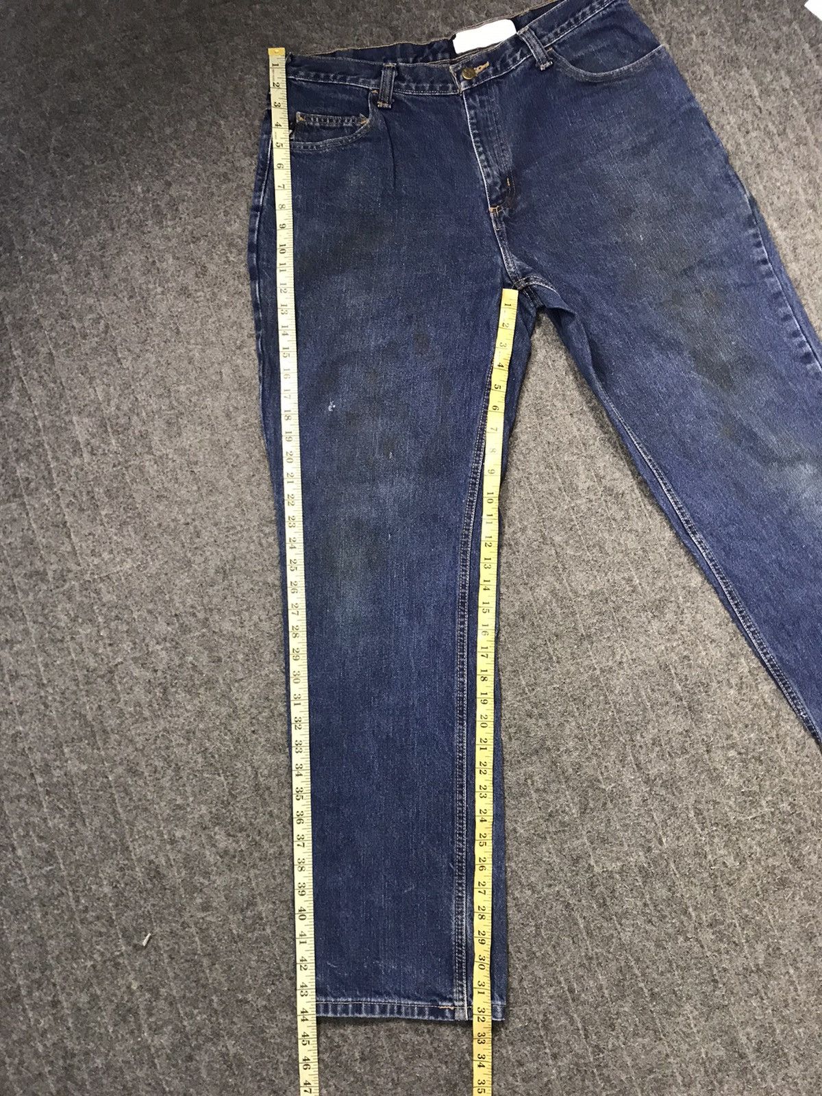 Carhartt Carhartt FR Flame Resistance Indigo Denim Jeans Straight Cut Size US 34 / EU 50 - 15 Thumbnail
