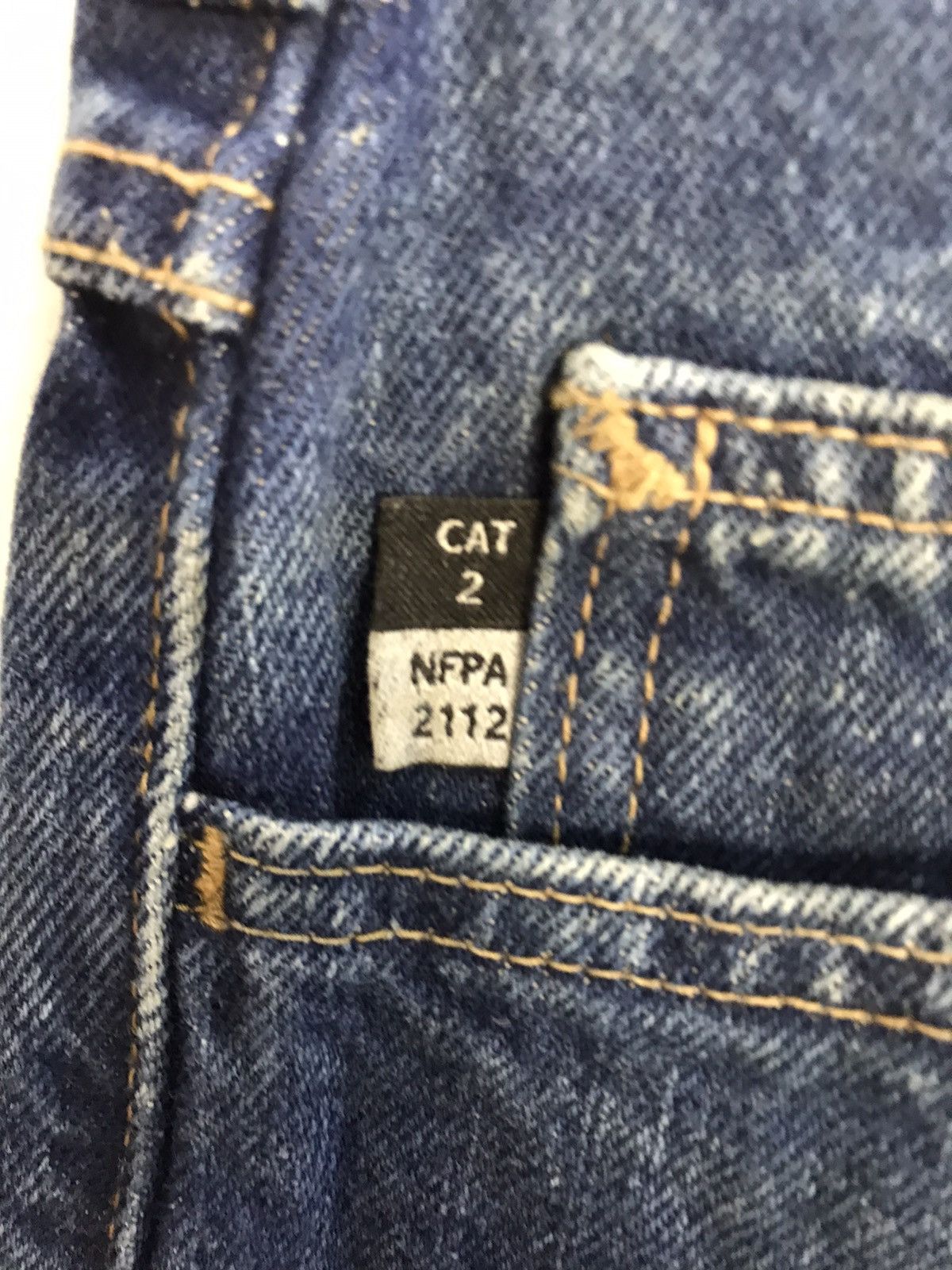 Carhartt Carhartt FR Flame Resistance Indigo Denim Jeans Straight Cut Size US 34 / EU 50 - 5 Thumbnail