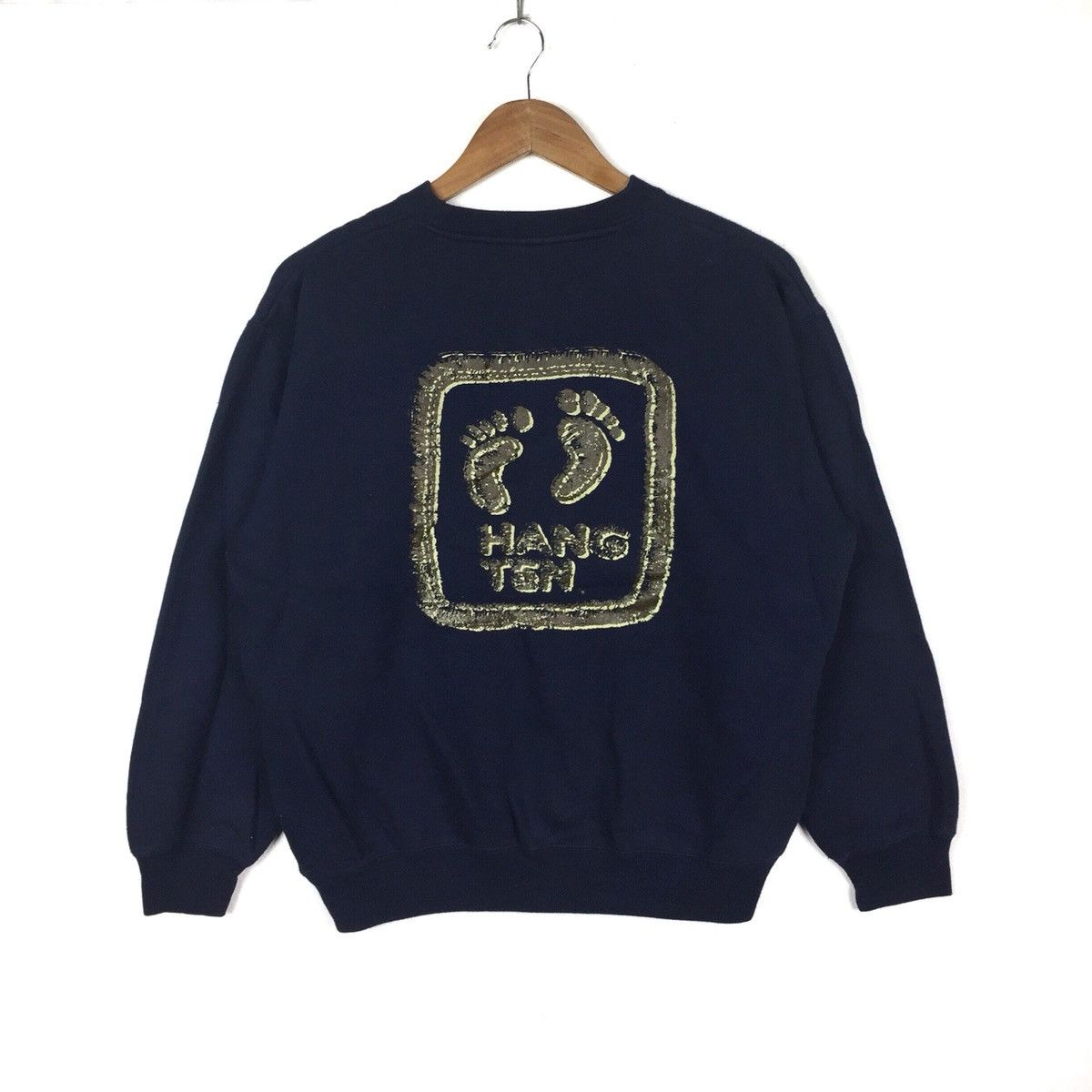 Hang Ten Vintage hang ten sweatshirt big logo jumper pullover Size US M / EU 48-50 / 2 - 1 Thumbnail