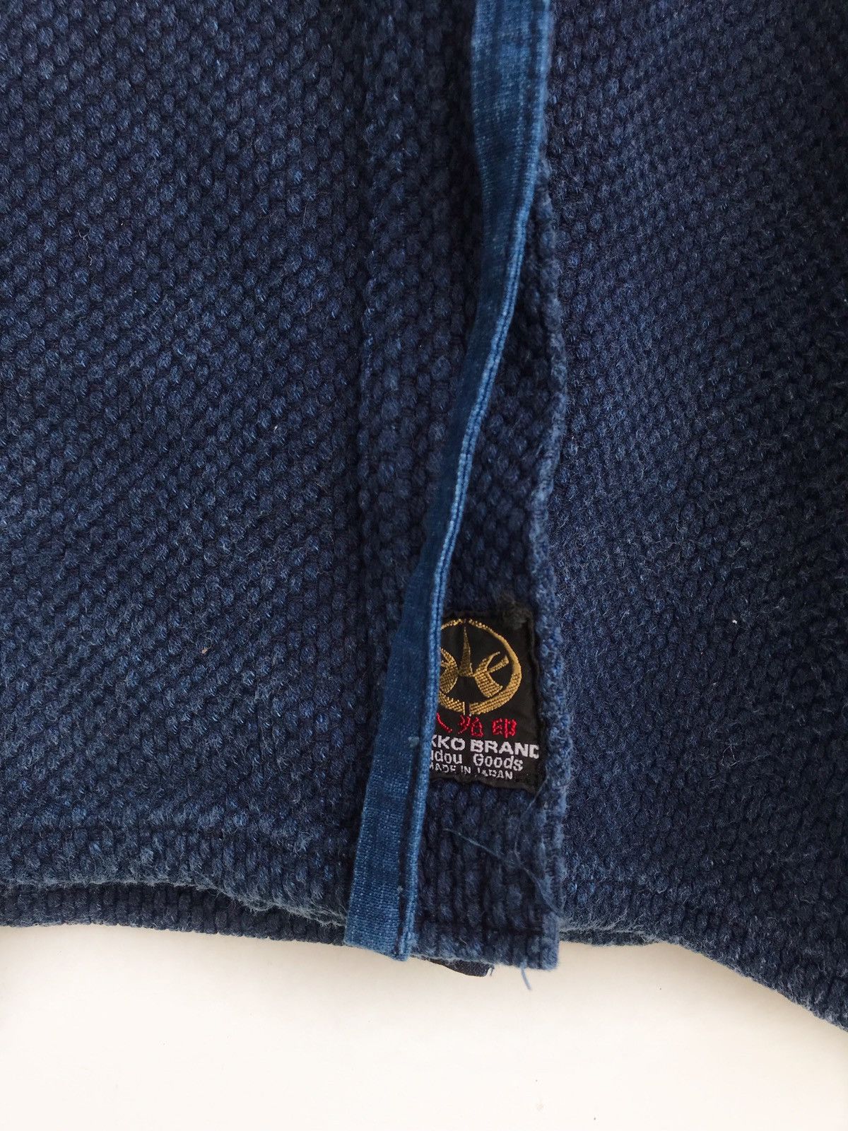 Indigo Vintage kimono kendo sashiko blue indigo noragi Size US M / EU 48-50 / 2 - 8 Thumbnail