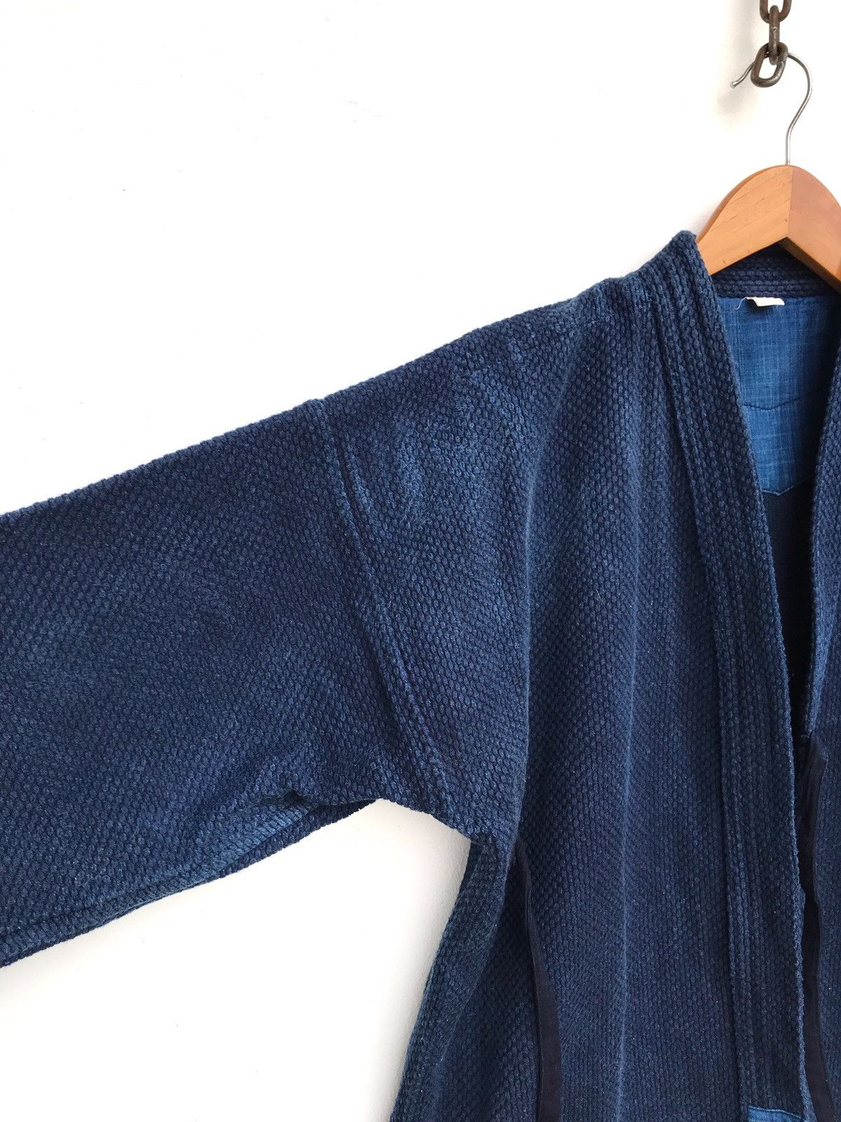 Indigo Vintage kimono kendo sashiko blue indigo noragi Size US M / EU 48-50 / 2 - 4 Thumbnail