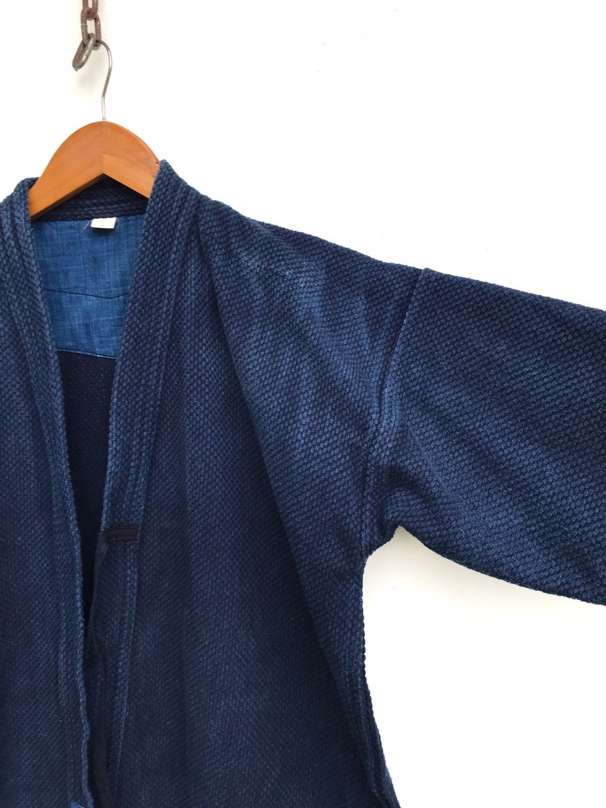 Indigo Vintage kimono kendo sashiko blue indigo noragi Size US M / EU 48-50 / 2 - 6 Thumbnail
