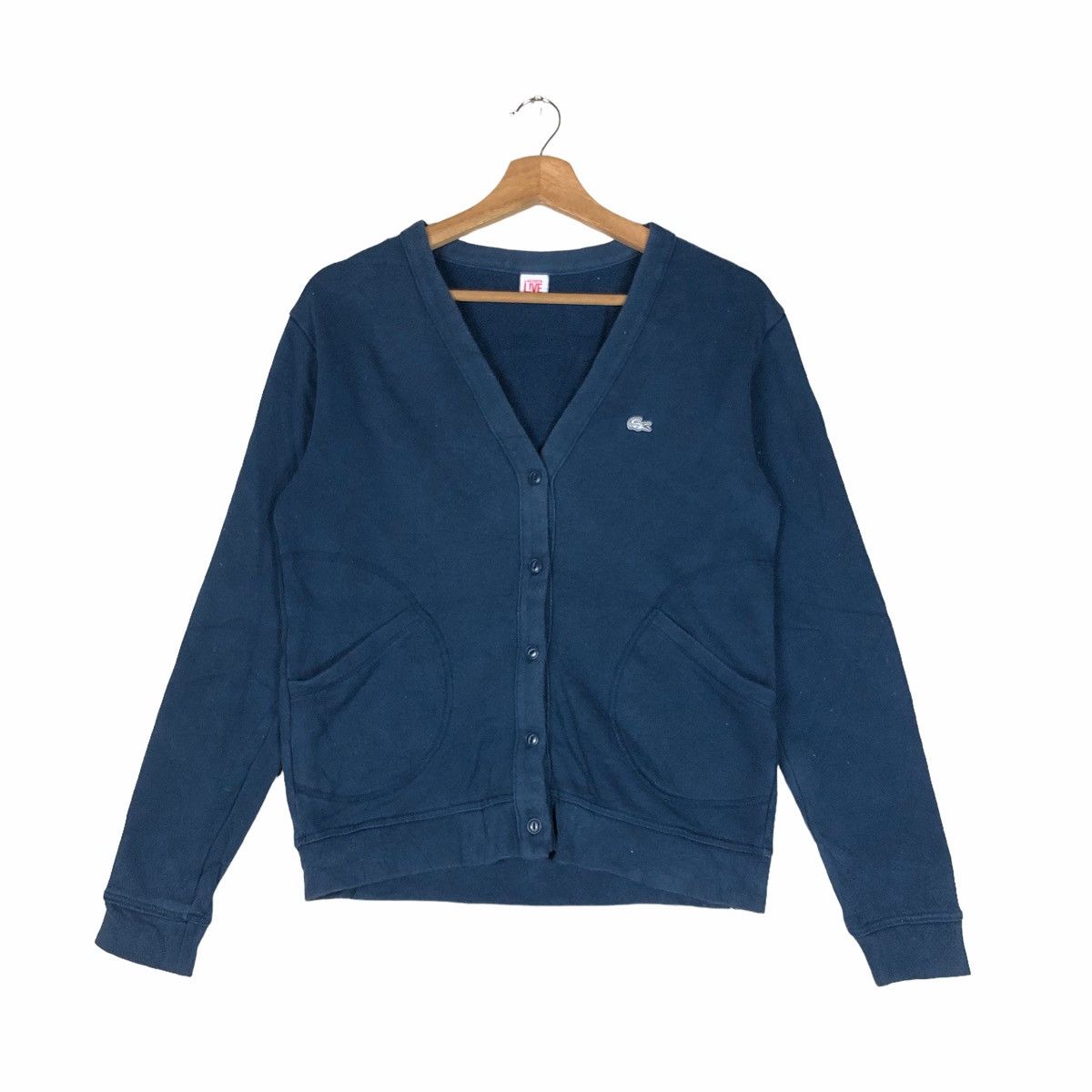 Lacoste VINTAGE LACOSTE LIVE JUMPER Size M / US 6-8 / IT 42-44 - 1 Thumbnail