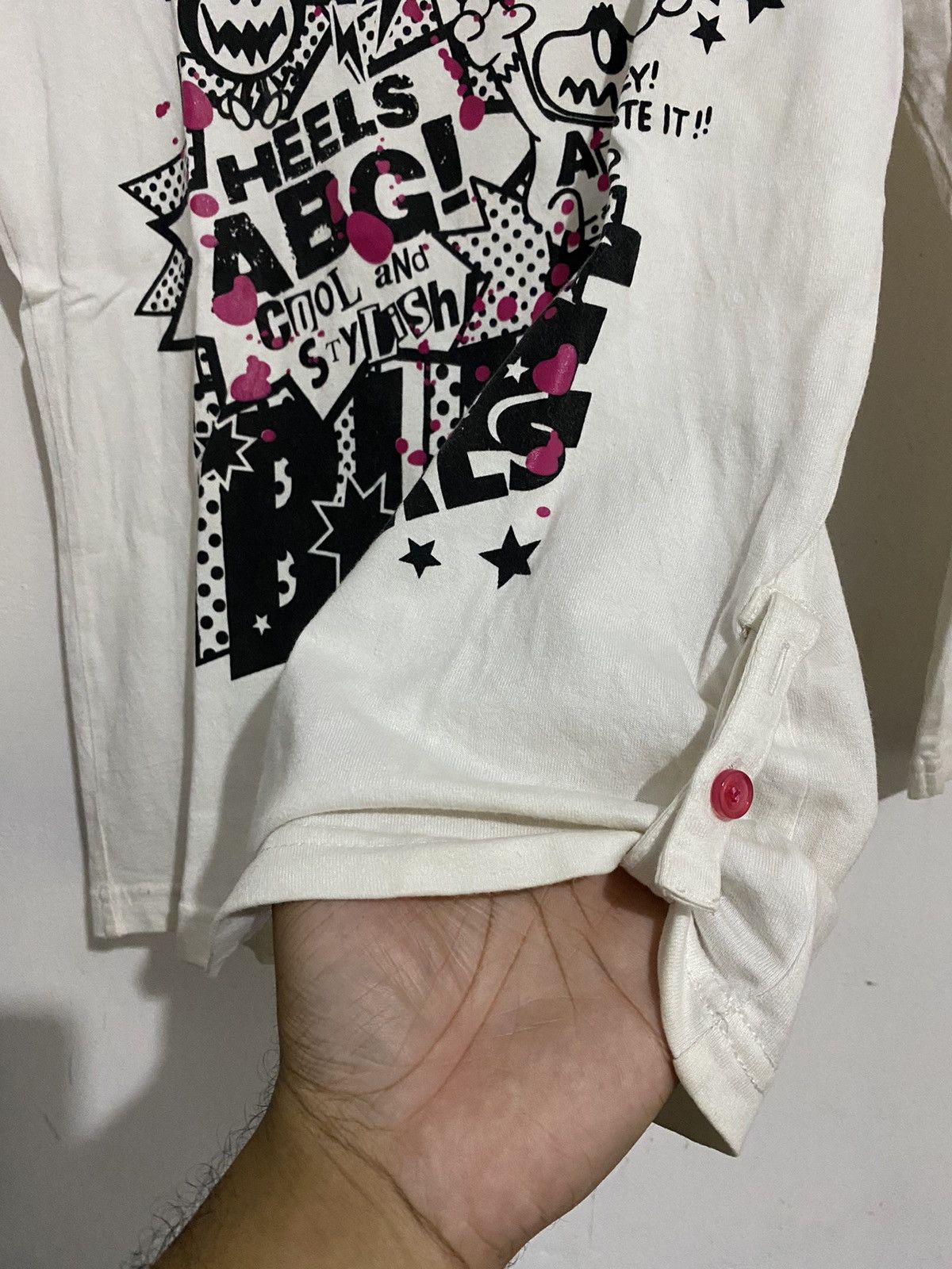 Beauty Beast × Hysteric Glamour × Japanese Brand 💸BINDINGOFFER💸Angleblue-Japanesebrand Heels ABG Babytee Size US S / EU 44-46 / 1 - 4 Thumbnail