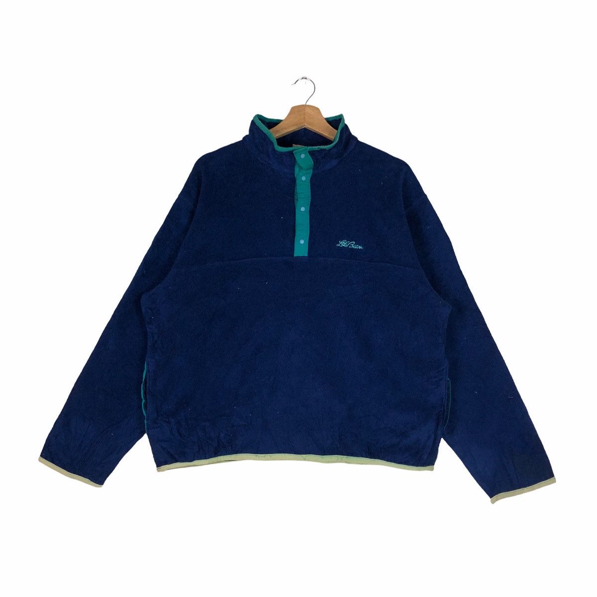 L.L. Bean VINTAGE L.L BEAN FLEECE JUMPER Size L / US 10 / IT 46 - 1 Thumbnail