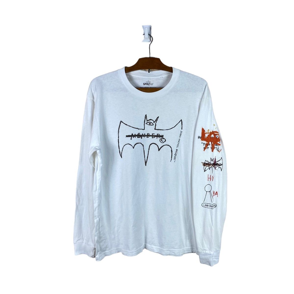 Jean-Michel Basquiat JEAN MICHEL BASQUIAT MEMBER LONG SLEEVES SHIRT Size US L / EU 52-54 / 3 - 1 Thumbnail