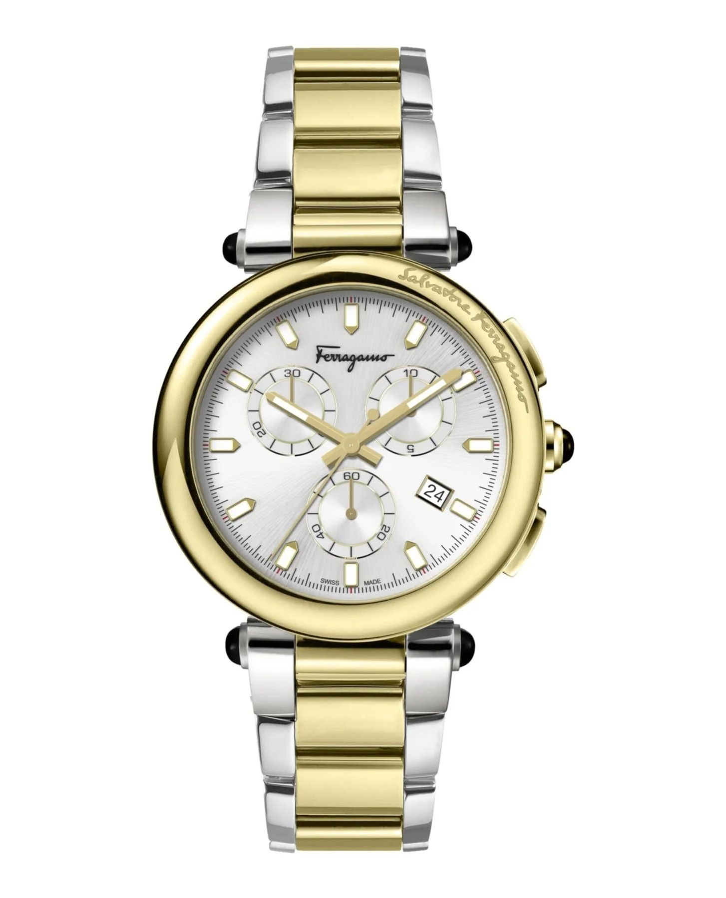 o1b1f11ly0623 Watch in Silver Gold