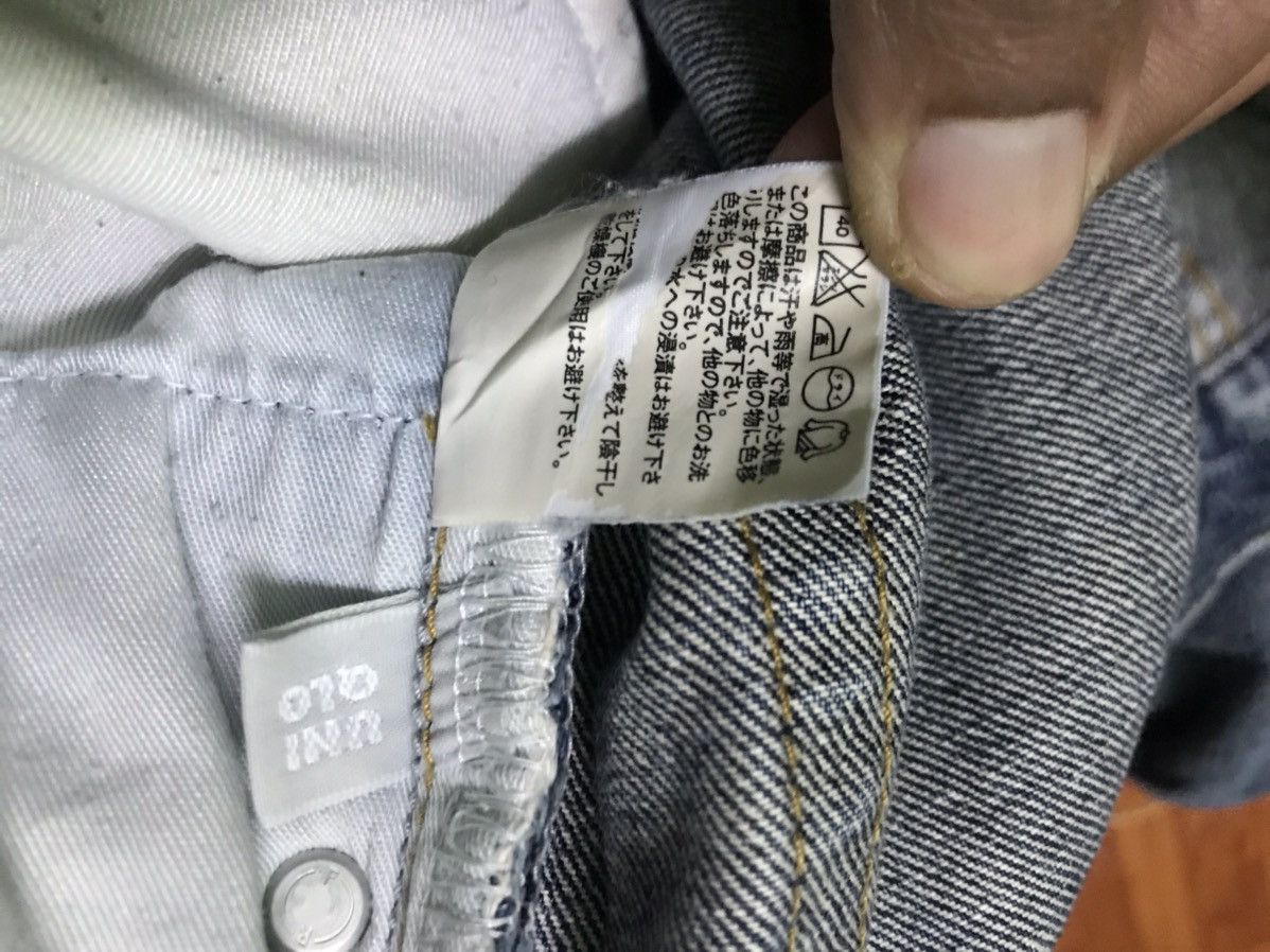 Uniqlo Vintage Uniqlo distressed denim jeans very rare Size US 36 / EU 52 - 11 Thumbnail