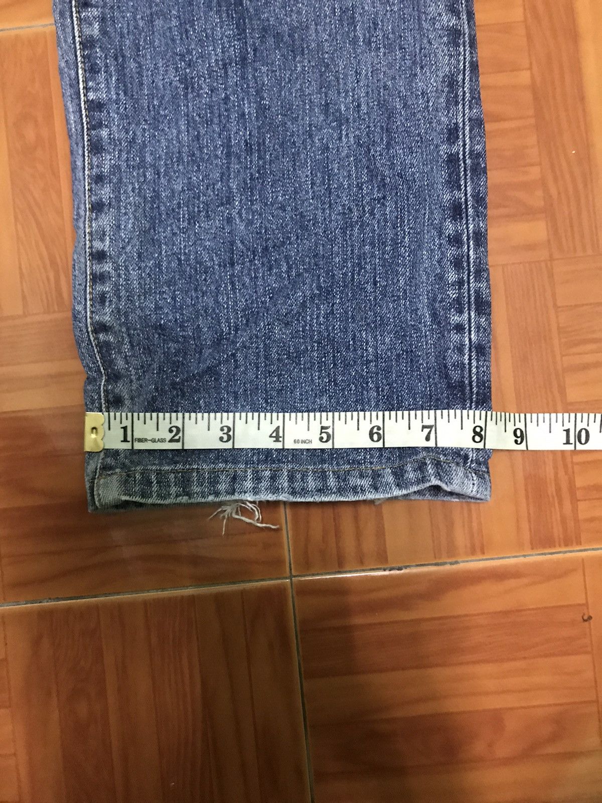 Uniqlo Vintage Uniqlo distressed denim jeans very rare Size US 36 / EU 52 - 18 Thumbnail