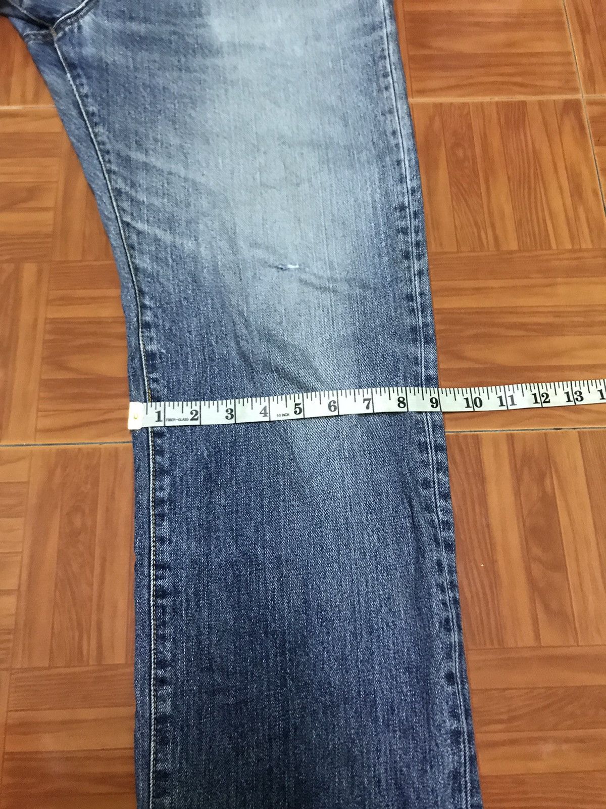 Uniqlo Vintage Uniqlo distressed denim jeans very rare Size US 36 / EU 52 - 17 Thumbnail