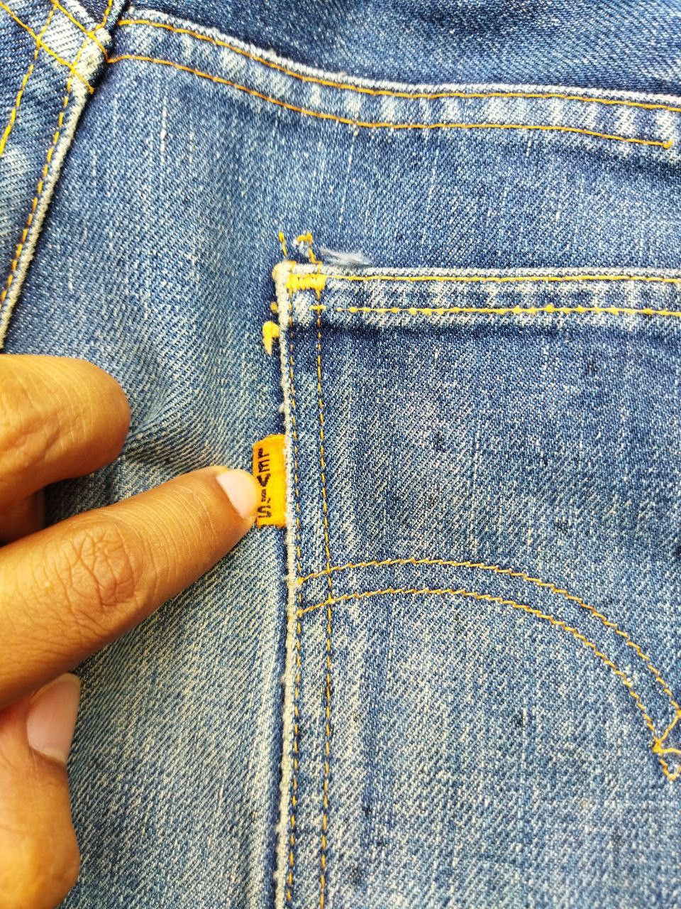 Levi's Vintage Clothing Levi's Vintage Capital E Orange Tag #8 Jeans Size US 31 - 5 Thumbnail