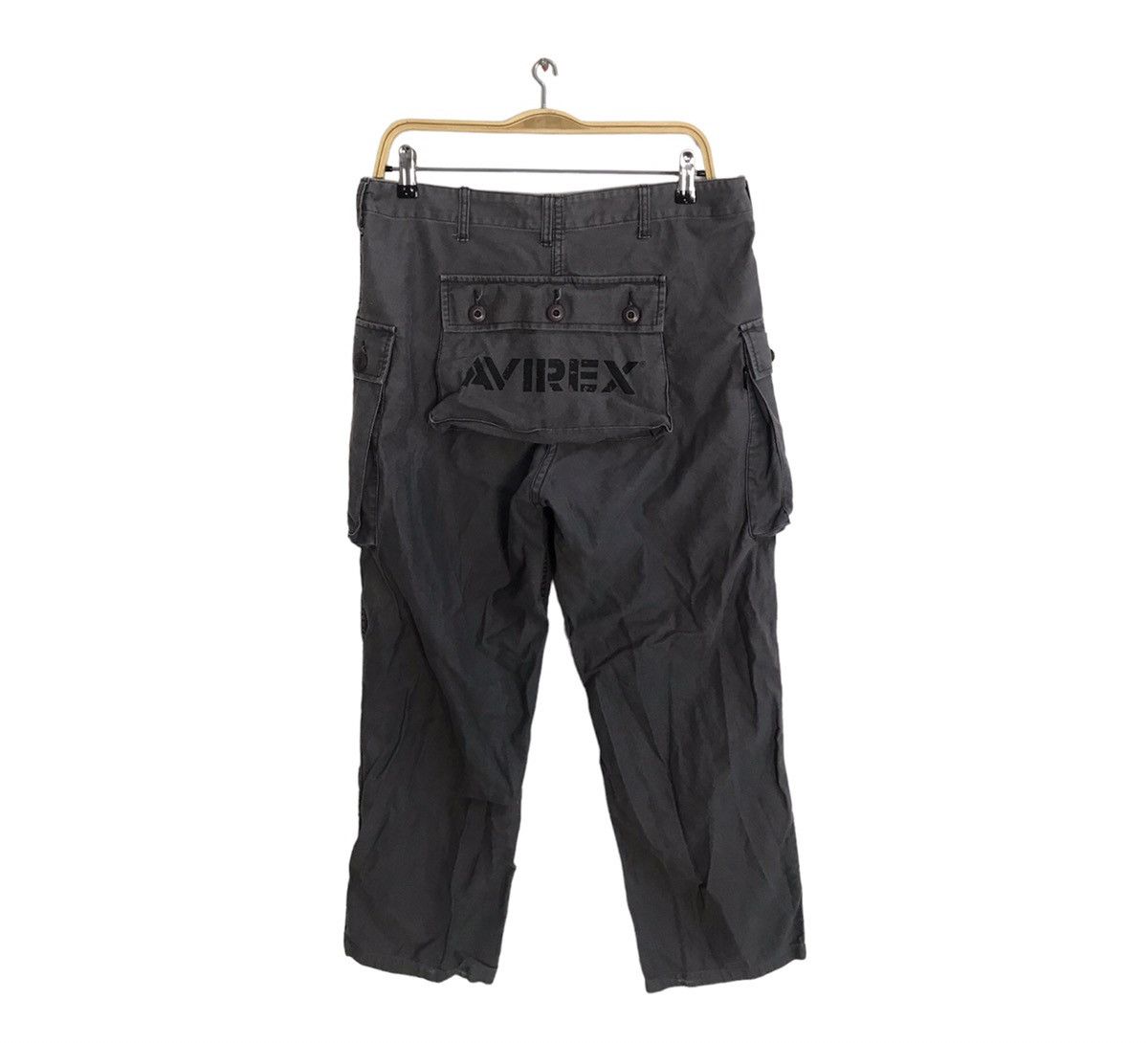 image of Avirex Equipment Level Flight Monkey Pant Cargo Multi Pocket, Men's (Size 33)