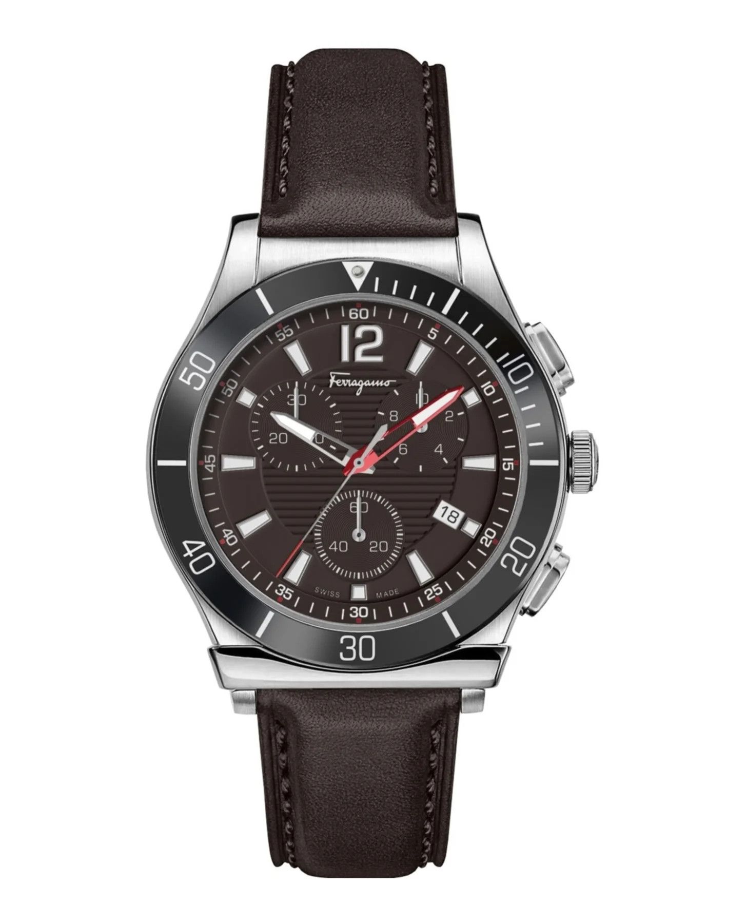 o1b1f11ly0623 Watch in Silver Brown