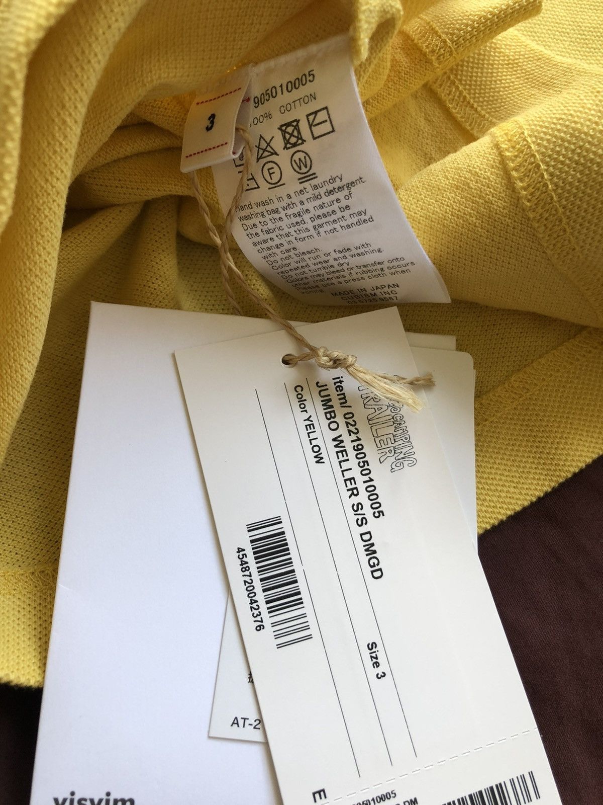 Visvim ICT JUMBO WELLER S/S DMGD Size US L / EU 52-54 / 3 - 5 Thumbnail