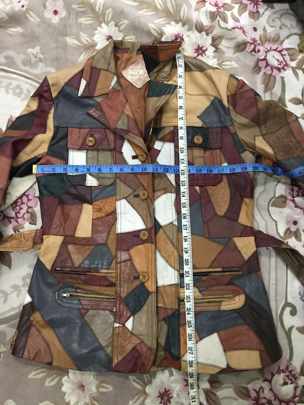 Vintage vintage DAR MARK GENUINE LEATHER Size US M / EU 48-50 / 2 - 9 Thumbnail