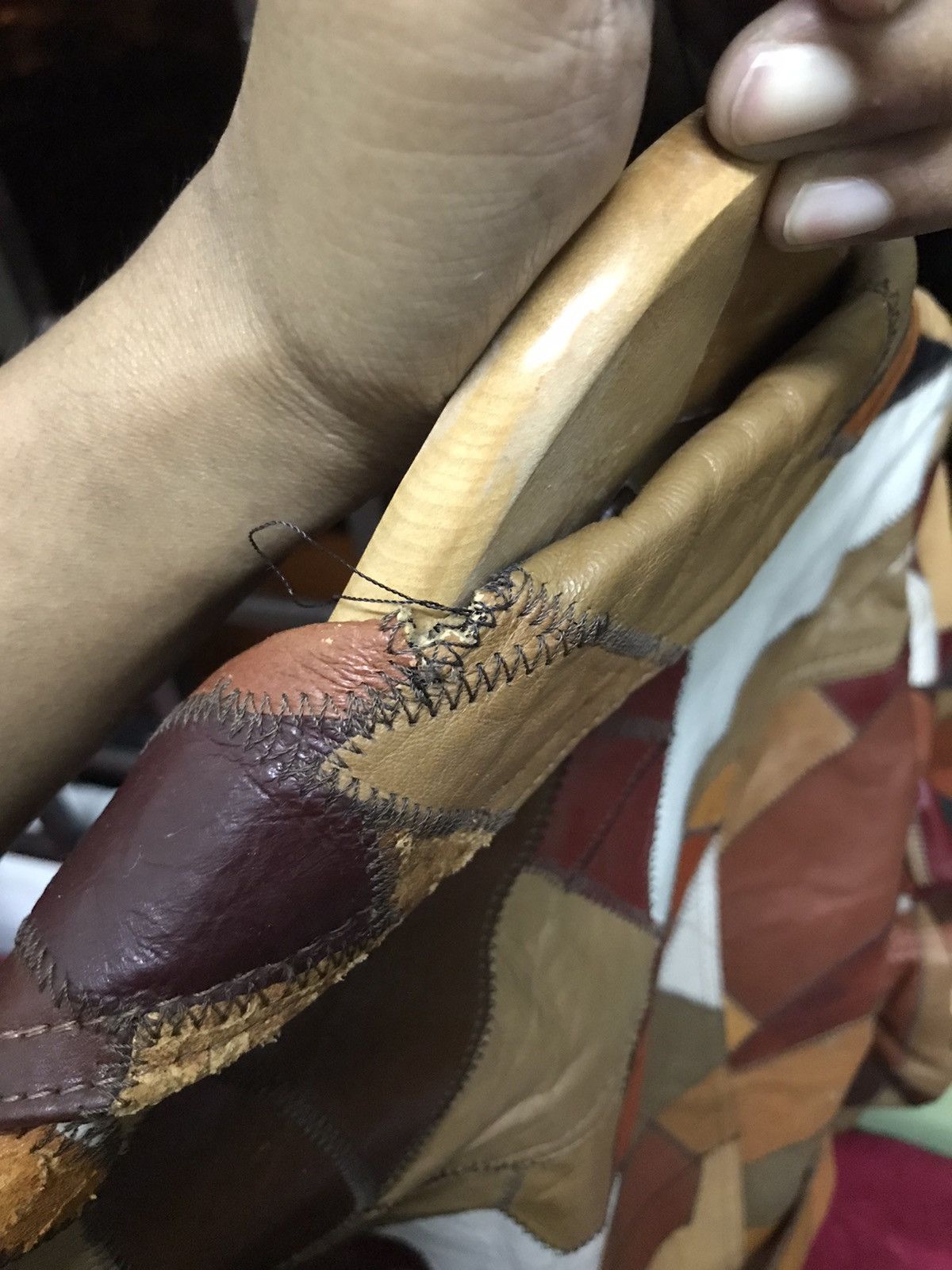 Vintage vintage DAR MARK GENUINE LEATHER Size US M / EU 48-50 / 2 - 7 Thumbnail