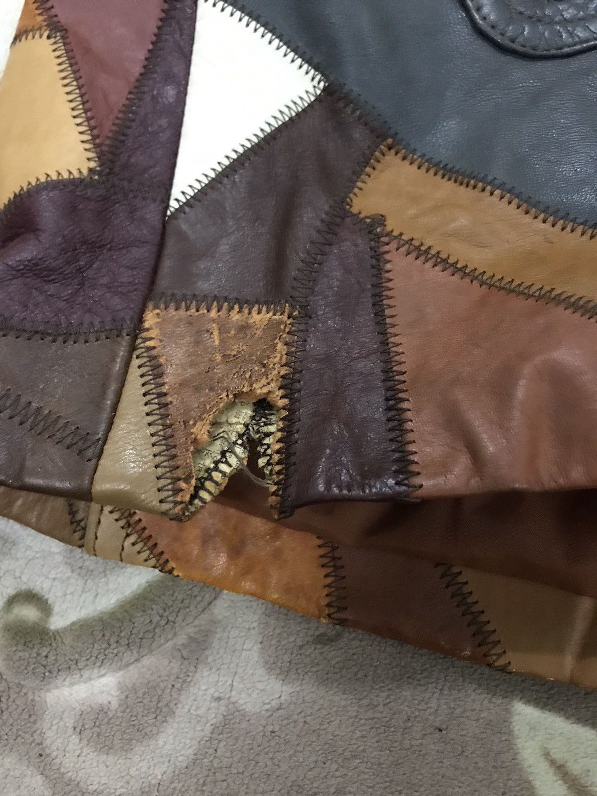 Vintage vintage DAR MARK GENUINE LEATHER Size US M / EU 48-50 / 2 - 13 Thumbnail