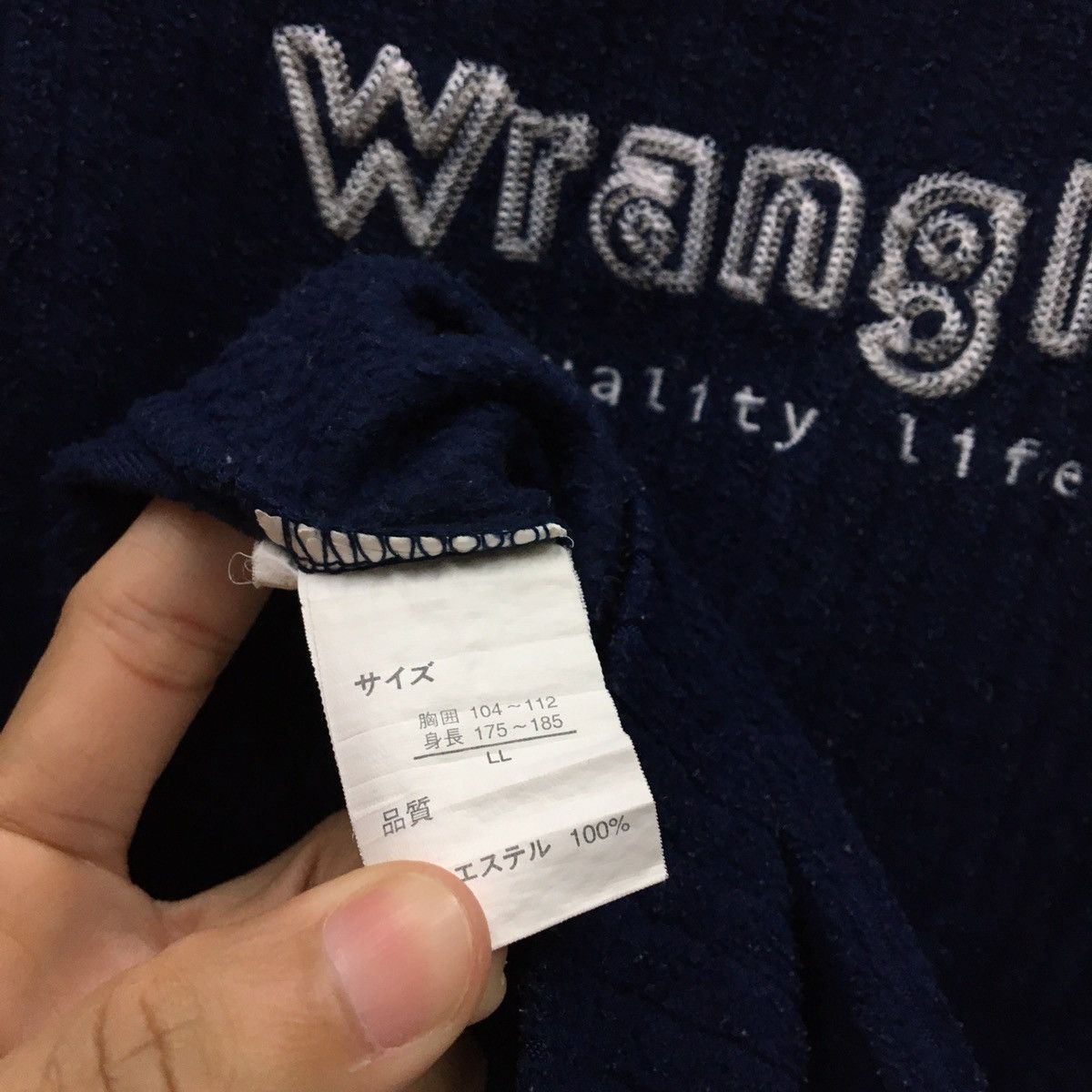 Wrangler Wrangler Crewneck Fleece Long Sleeve Size US L / EU 52-54 / 3 - 8 Thumbnail