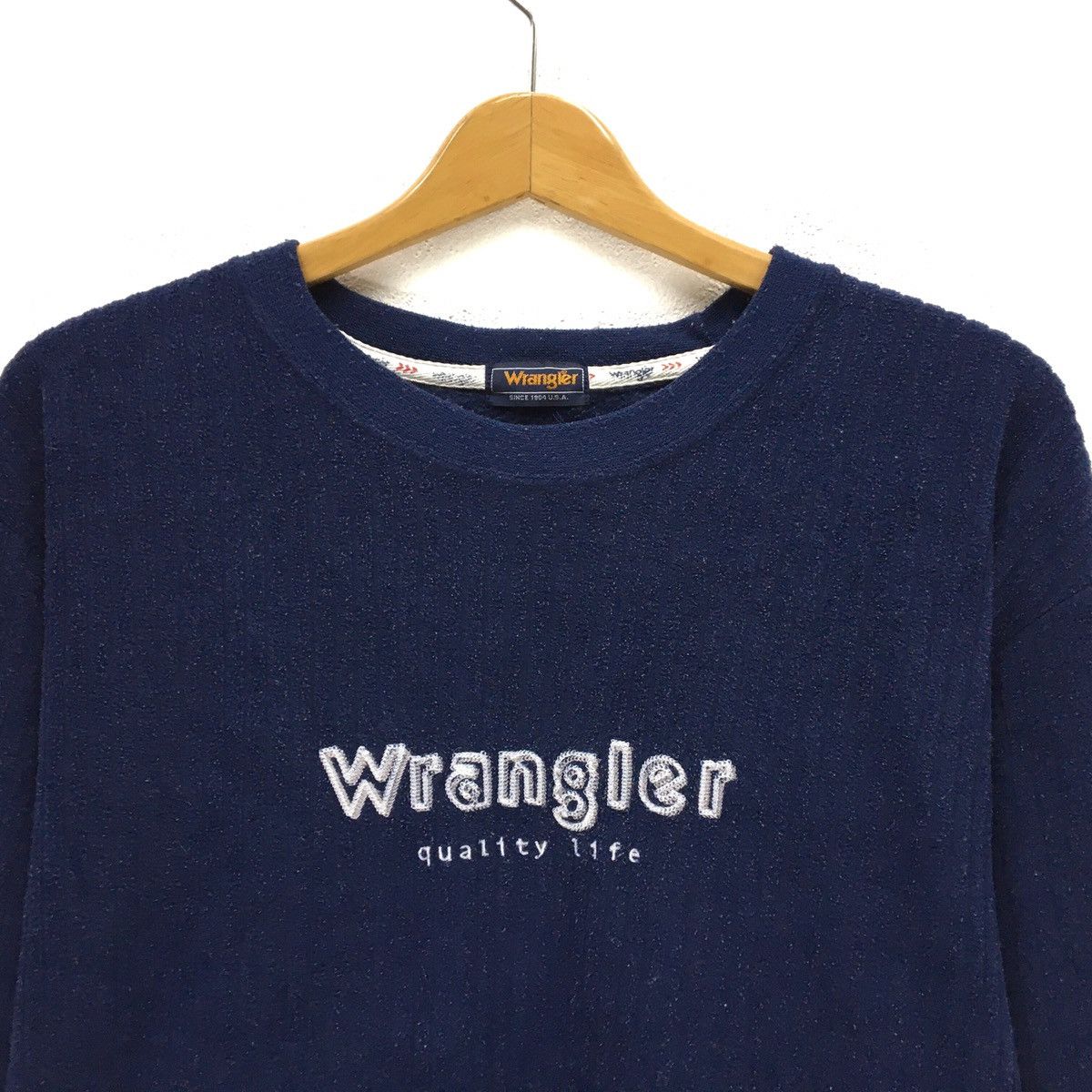 Wrangler Wrangler Crewneck Fleece Long Sleeve Size US L / EU 52-54 / 3 - 3 Thumbnail