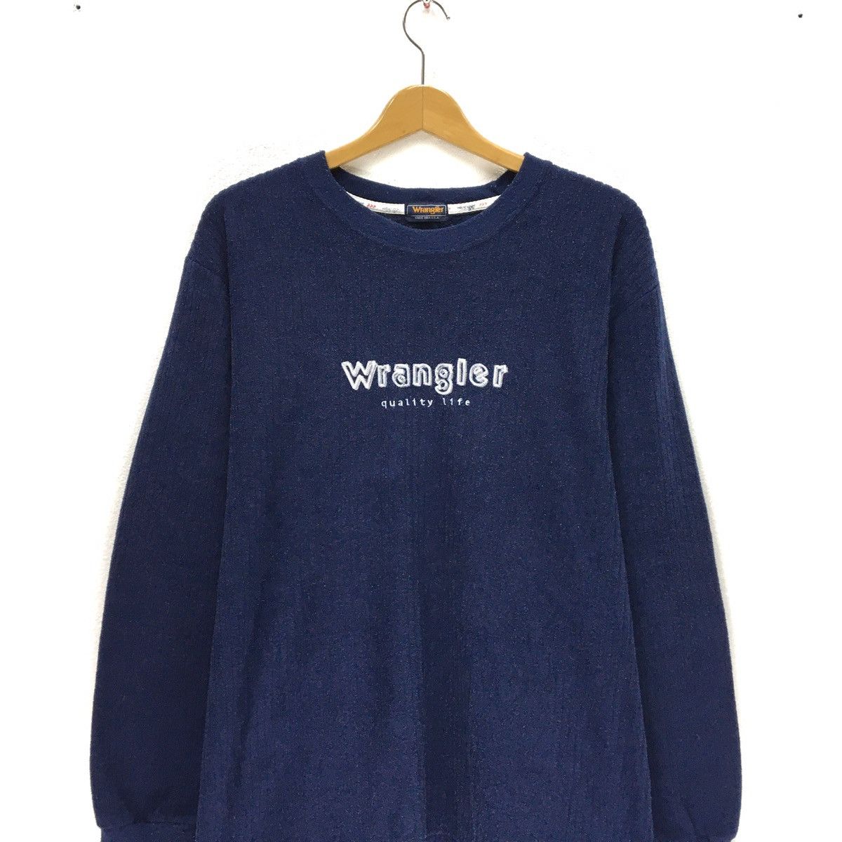 Wrangler Wrangler Crewneck Fleece Long Sleeve Size US L / EU 52-54 / 3 - 2 Thumbnail