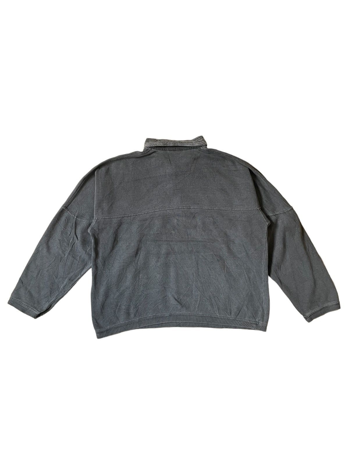 Affliction Vintage 90s USA Punk Style Collared Washed Baggy Jumper Size US XL / EU 56 / 4 - 14 Thumbnail