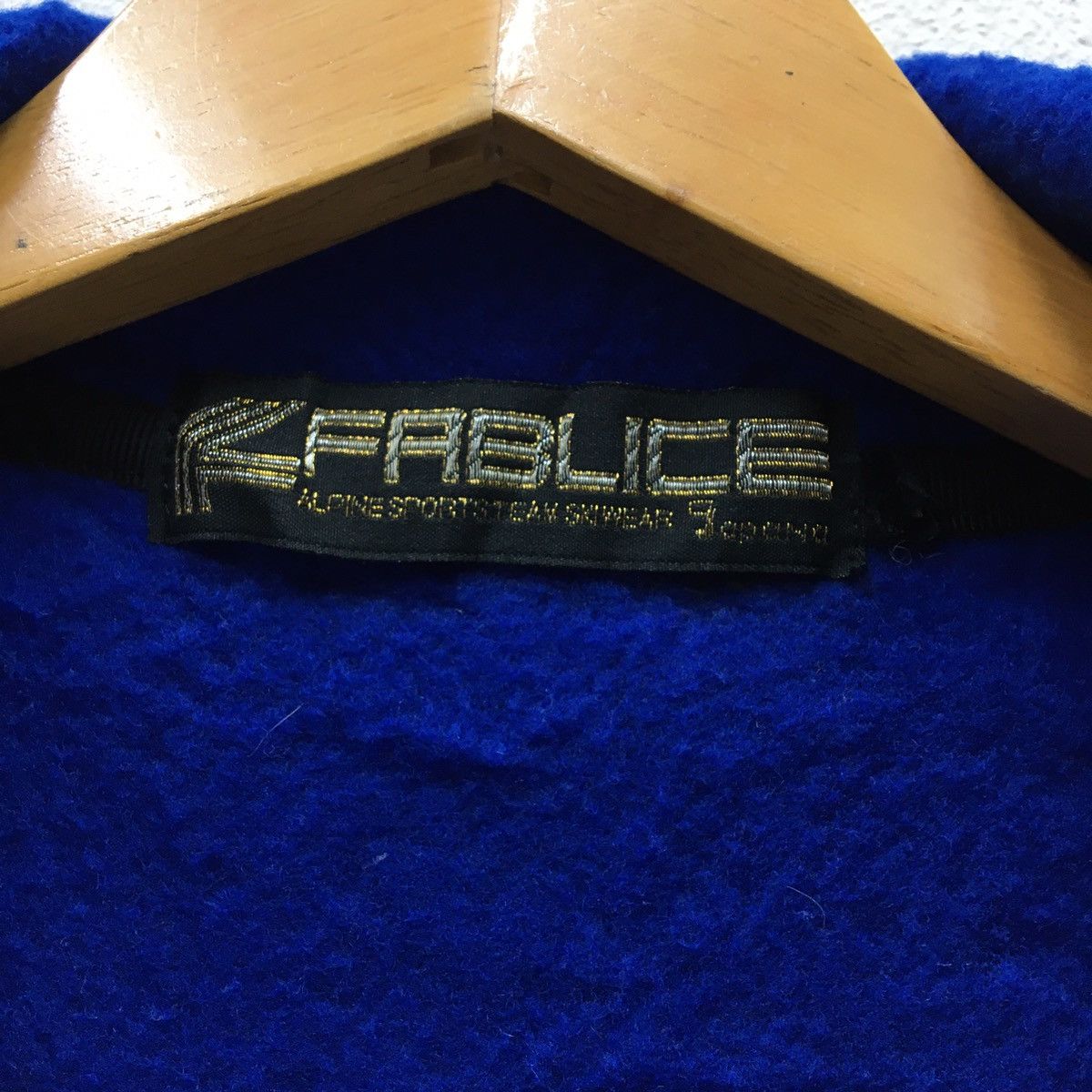 Japanese Brand FABLICE Japan Half Zip Fleece Sweatshirt Size US L / EU 52-54 / 3 - 9 Thumbnail