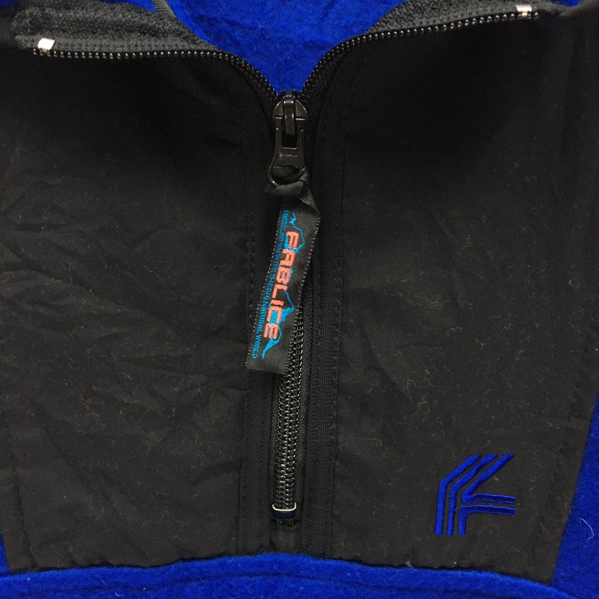 Japanese Brand FABLICE Japan Half Zip Fleece Sweatshirt Size US L / EU 52-54 / 3 - 7 Thumbnail
