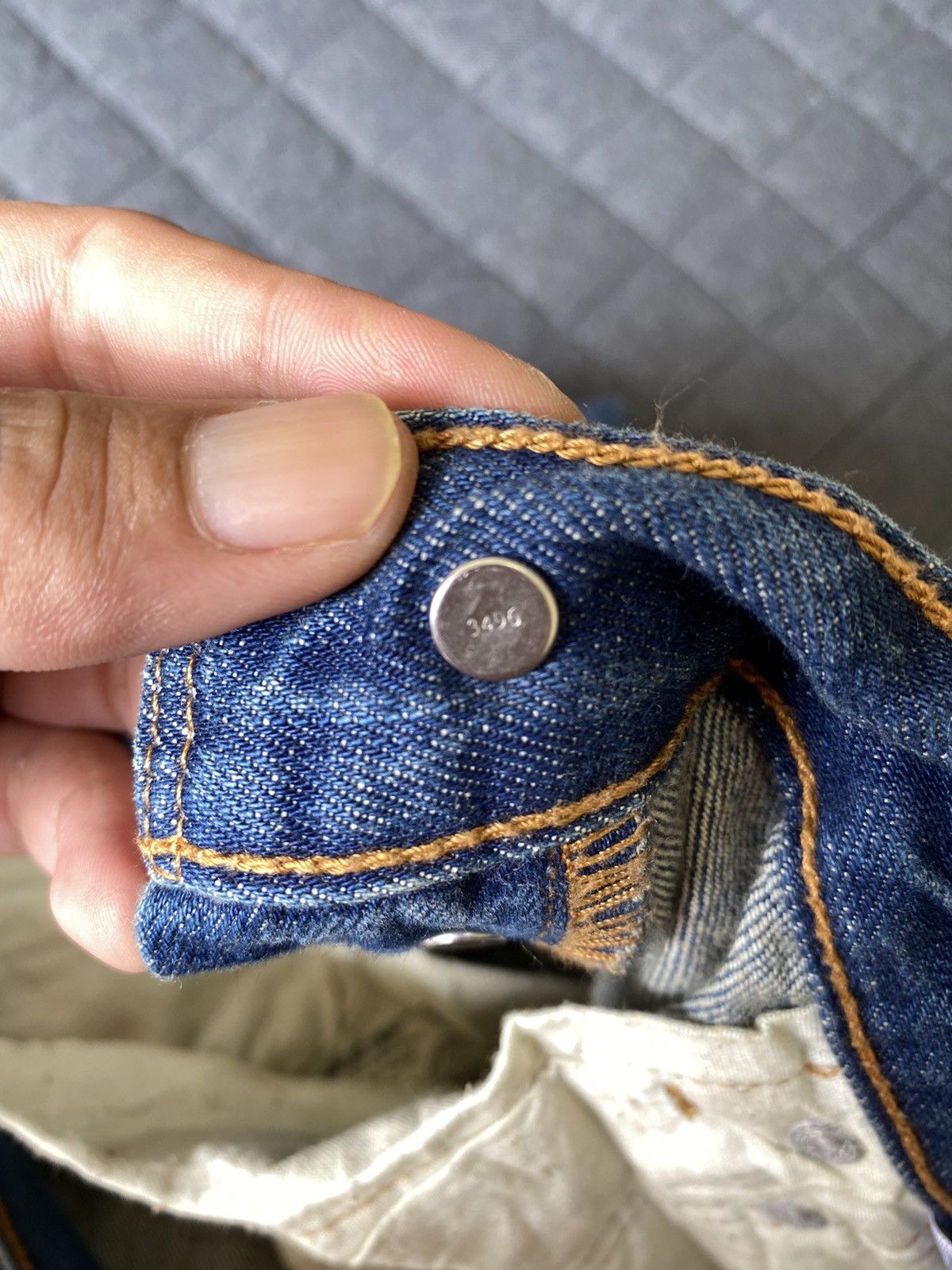 Levi's Vintage Clothing OFFER🔥Levis Distressed Denim Spikes Style Jeans Size US 36 / EU 52 - 8 Thumbnail