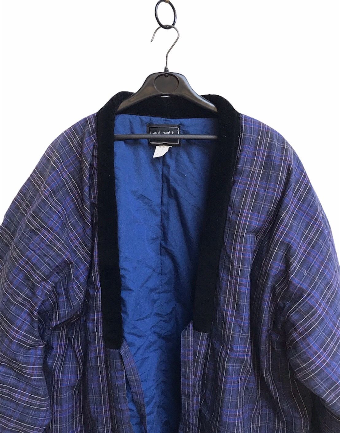 Japanese Brand 🔥Han Ten Flannel Plaid Kimono Size US M / EU 48-50 / 2 - 3 Thumbnail