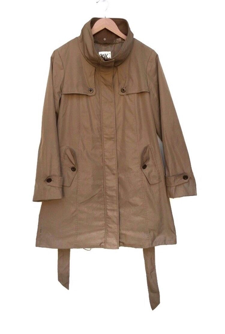 image of Michel Klein Parka Jacket in Brown, Women's (Size Small)