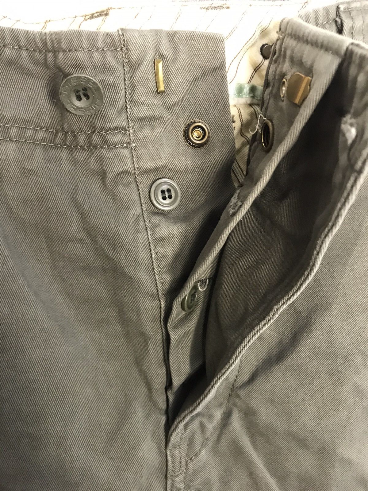 Diesel Diesel Industry Denim Division Military Multipocket Tactical Size US 31 - 5 Thumbnail