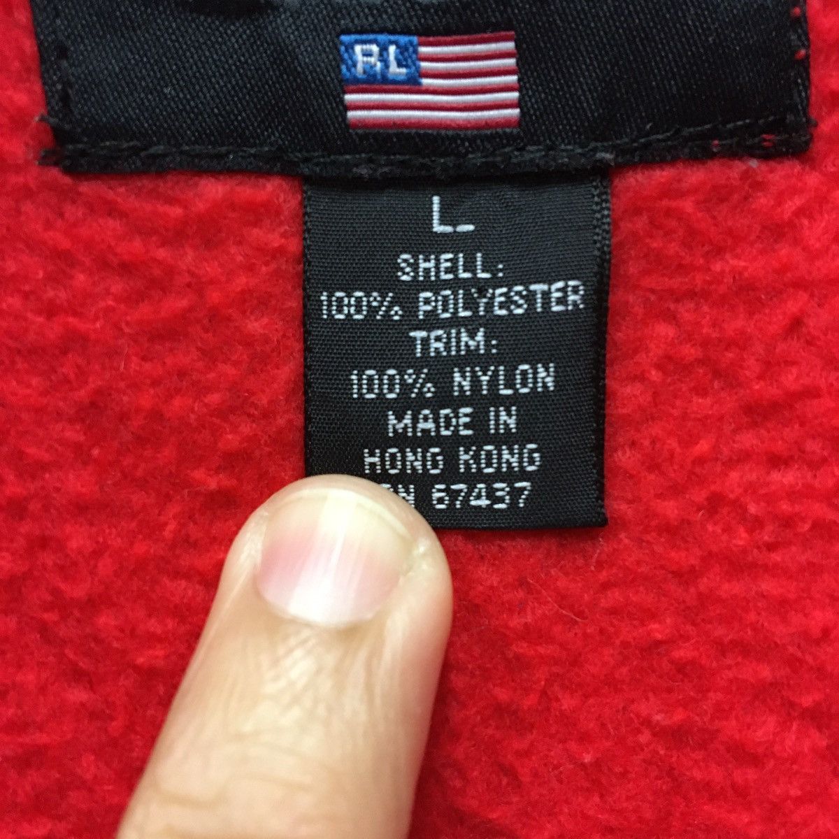 Polo Ralph Lauren × Ralph Lauren Polo Jeans Ralph Lauren Fleece Sweatshirt Size US XXL / EU 58 / 5 - 12 Thumbnail