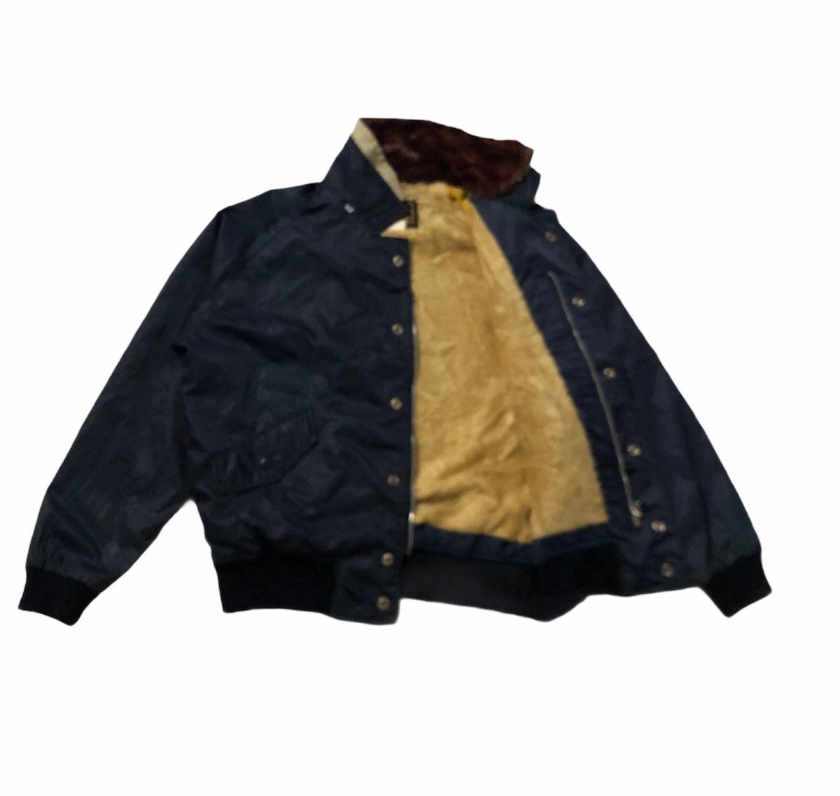 Japanese Brand 🔥Winter Wear Bomber Style Jacket Fleece Inside Size US M / EU 48-50 / 2 - 1 Thumbnail