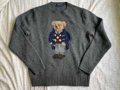 POLO RALPH LAUREN New York NY Yankees MLB Leather Wool Cashmere Bear Sweater  NWT $674.67 - PicClick