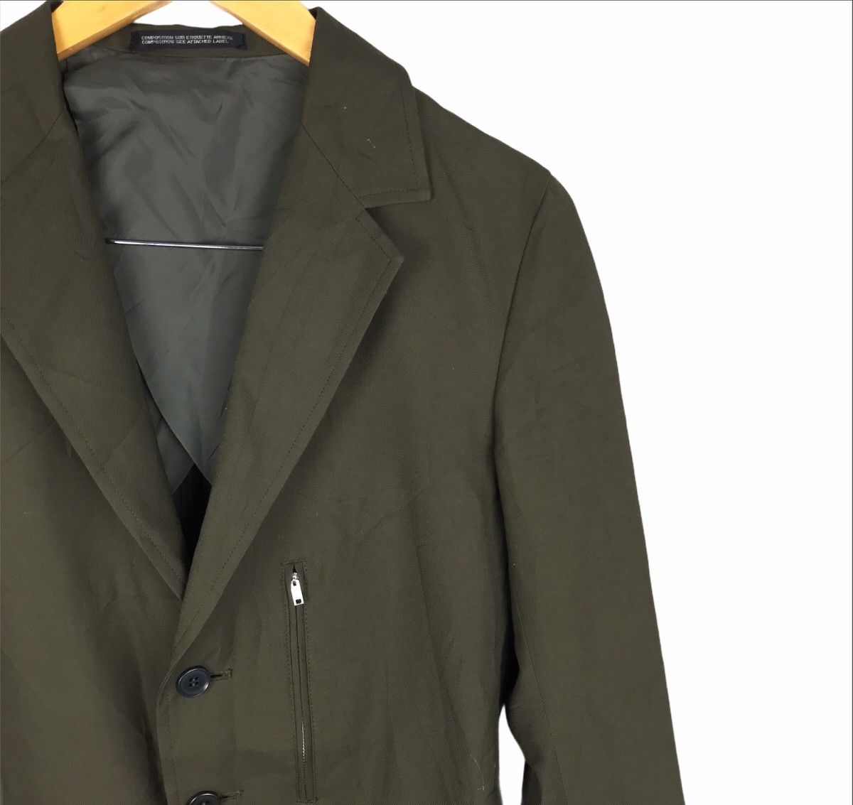 Yohji Yamamoto Yohji Yamamoto Green Jacket Size US S / EU 44-46 / 1 - 3 Thumbnail