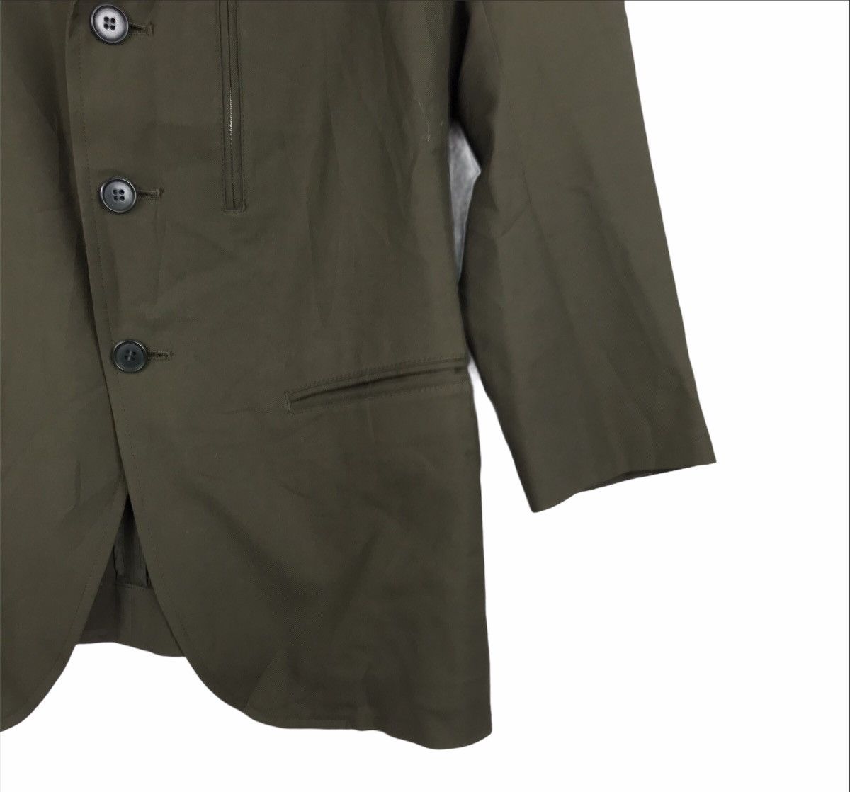 Yohji Yamamoto Yohji Yamamoto Green Jacket Size US S / EU 44-46 / 1 - 5 Thumbnail