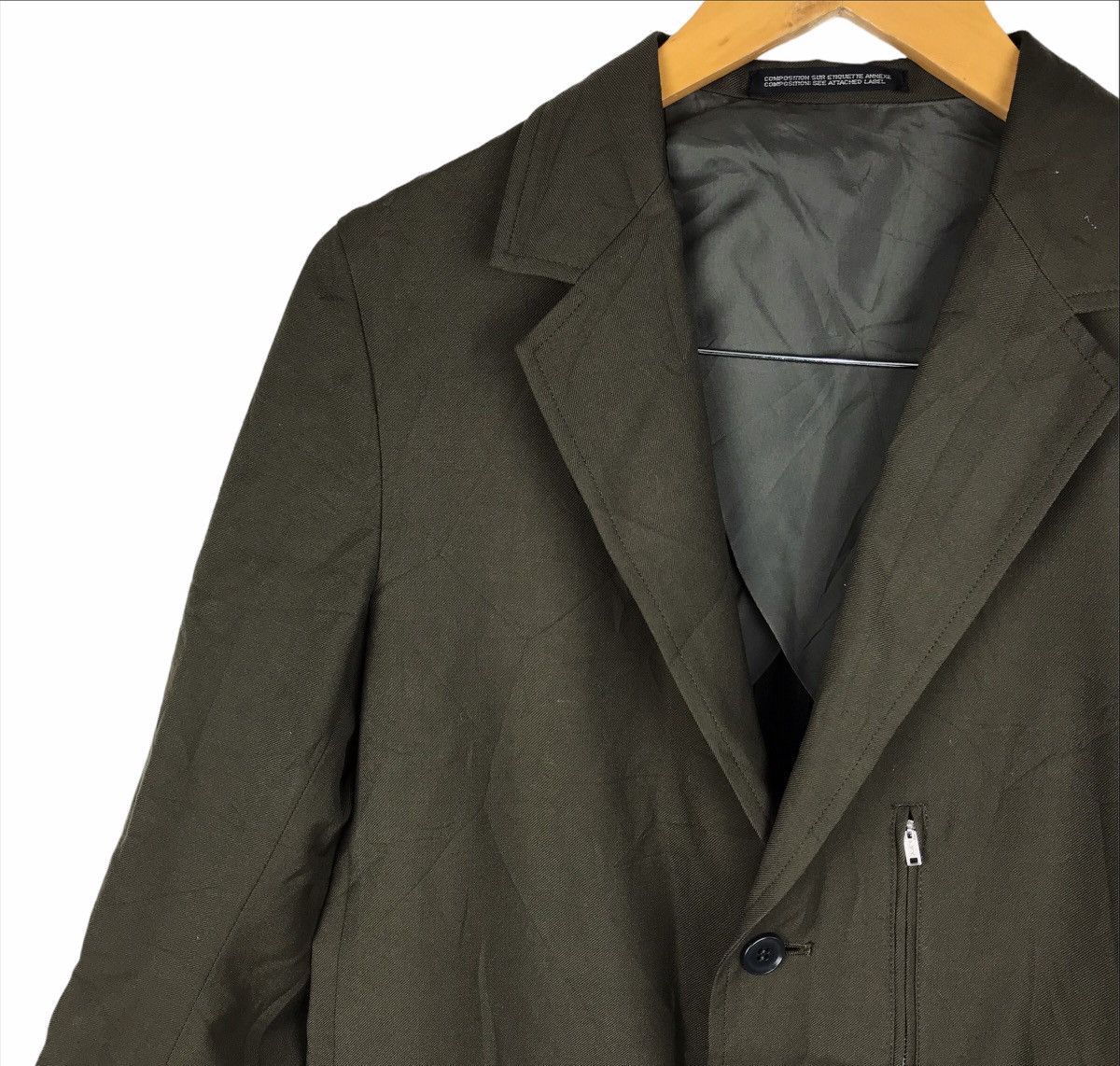 Yohji Yamamoto Yohji Yamamoto Green Jacket Size US S / EU 44-46 / 1 - 2 Thumbnail