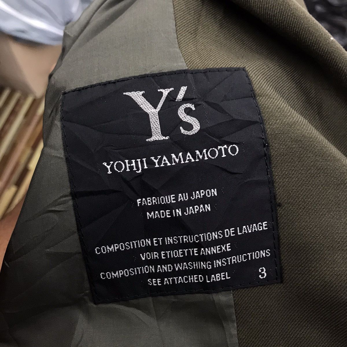 Yohji Yamamoto Yohji Yamamoto Green Jacket Size US S / EU 44-46 / 1 - 7 Thumbnail