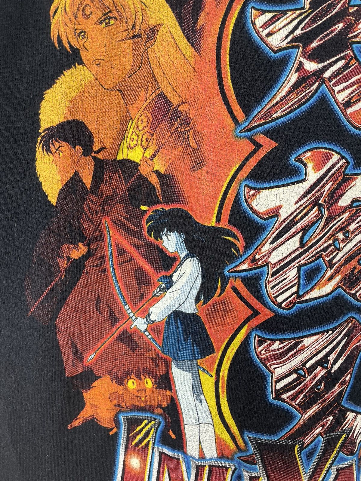Anime × Vintage Vintage Y2K INUYASHA Japan Anime Tee Size US M / EU 48-50 / 2 - 5 Thumbnail