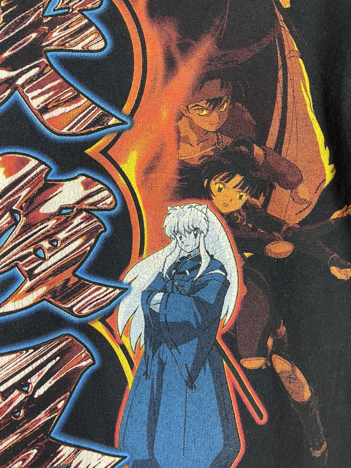 Anime × Vintage Vintage Y2K INUYASHA Japan Anime Tee Size US M / EU 48-50 / 2 - 4 Thumbnail