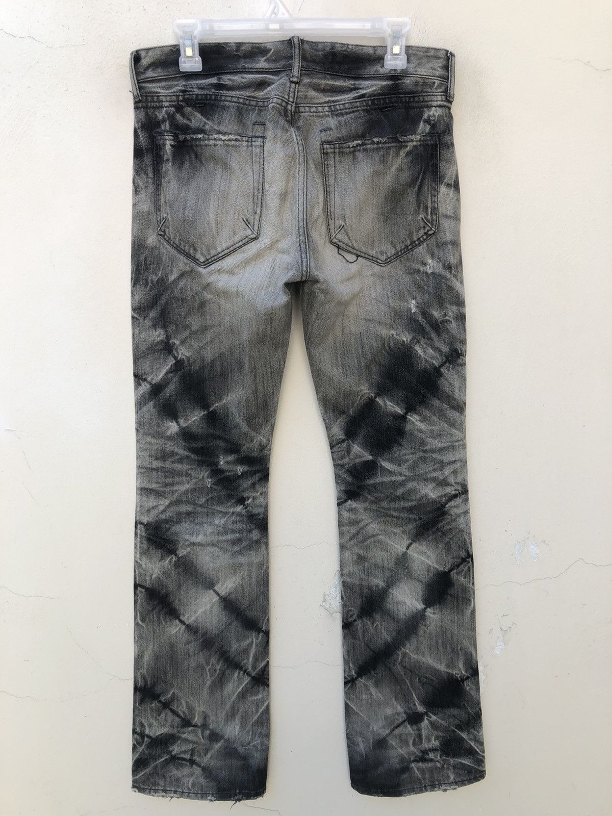 CIVARIZE Vintage Civarize Japan Distressed Denim Flare Jeans Size US 31 - 13 Thumbnail