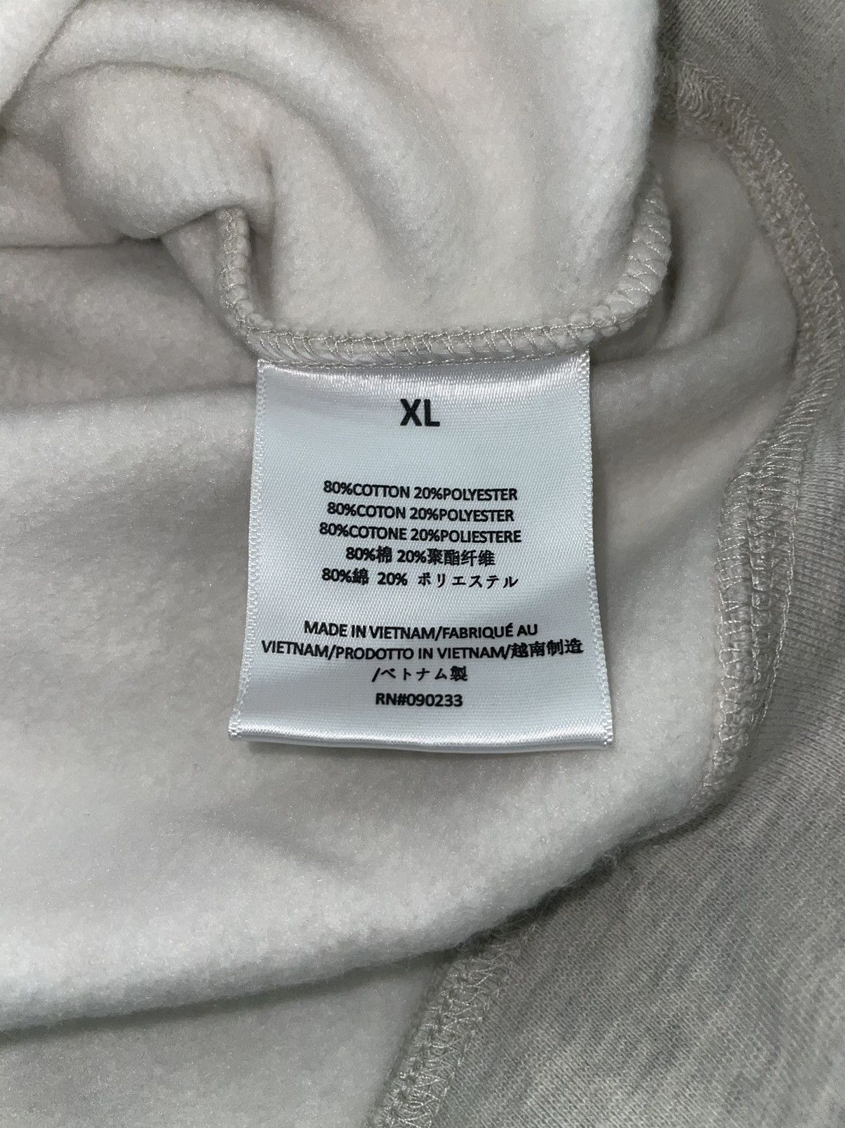 Fear of God Fear of God Essentials Light Oatmeal Hoodie Size US XL / EU 56 / 4 - 4 Thumbnail