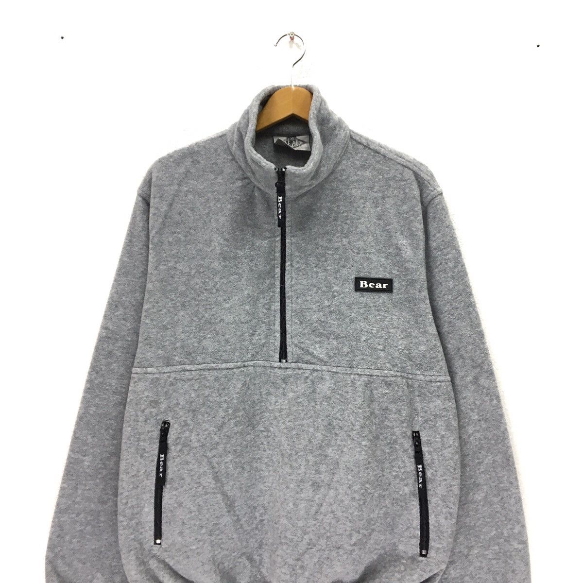 Other BEAR USA Half Zip Nice Design Fleece Sweatshirt Size US L / EU 52-54 / 3 - 3 Thumbnail