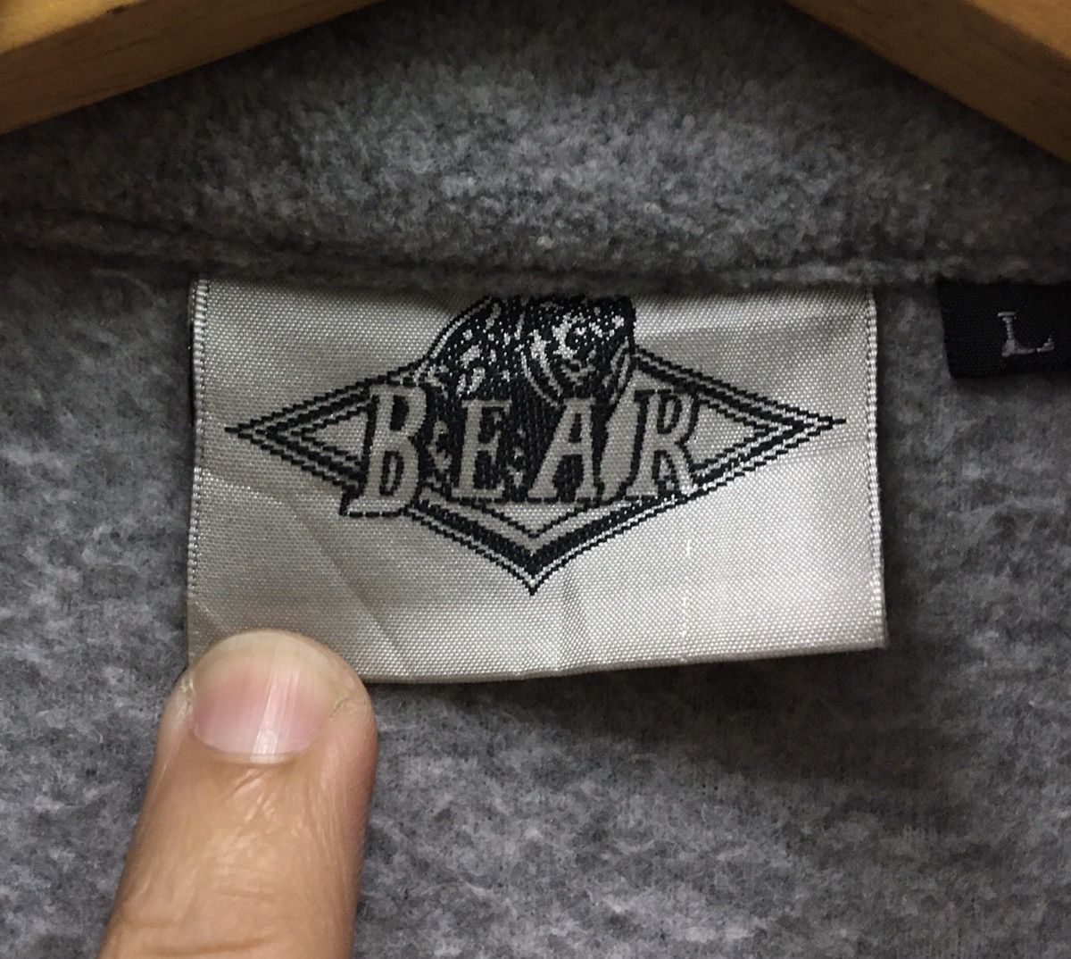 Other BEAR USA Half Zip Nice Design Fleece Sweatshirt Size US L / EU 52-54 / 3 - 9 Thumbnail