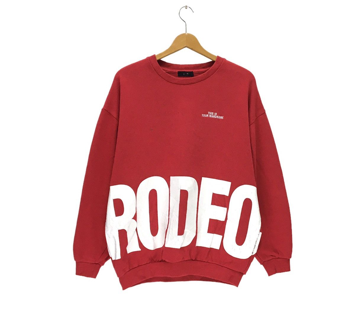 Japanese Brand RODEO CROWN Crewneck Sweatshirt Size L / US 10 / IT 46 - 1 Thumbnail