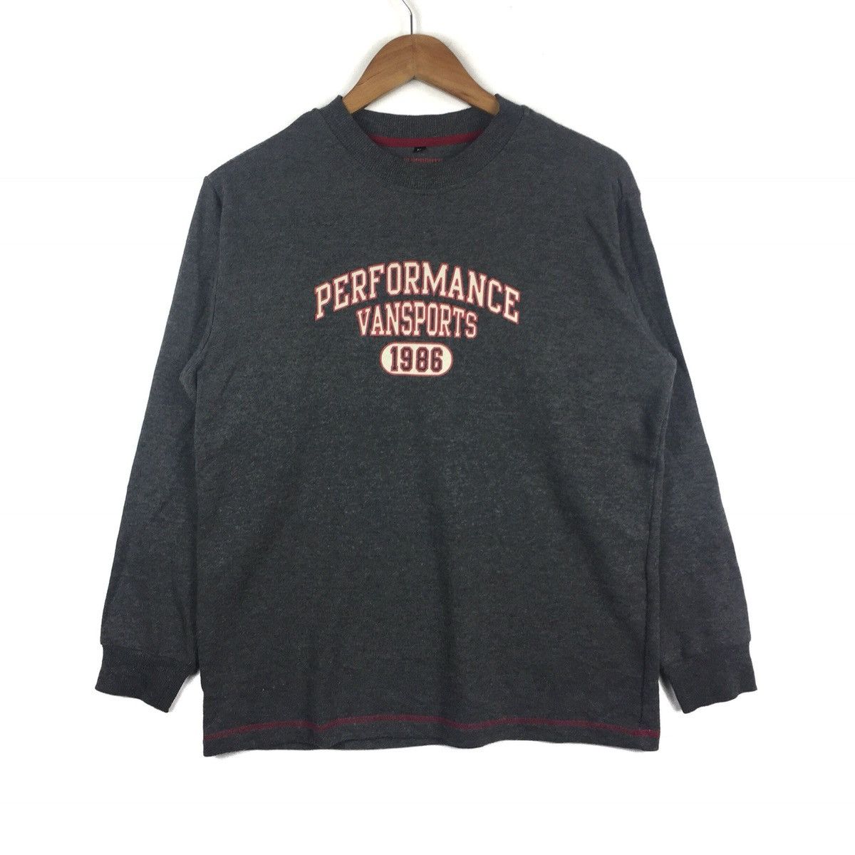 Van × Vintage Vansports Sweatshirt long sleeve jumper pullover Size US M / EU 48-50 / 2 - 1 Thumbnail