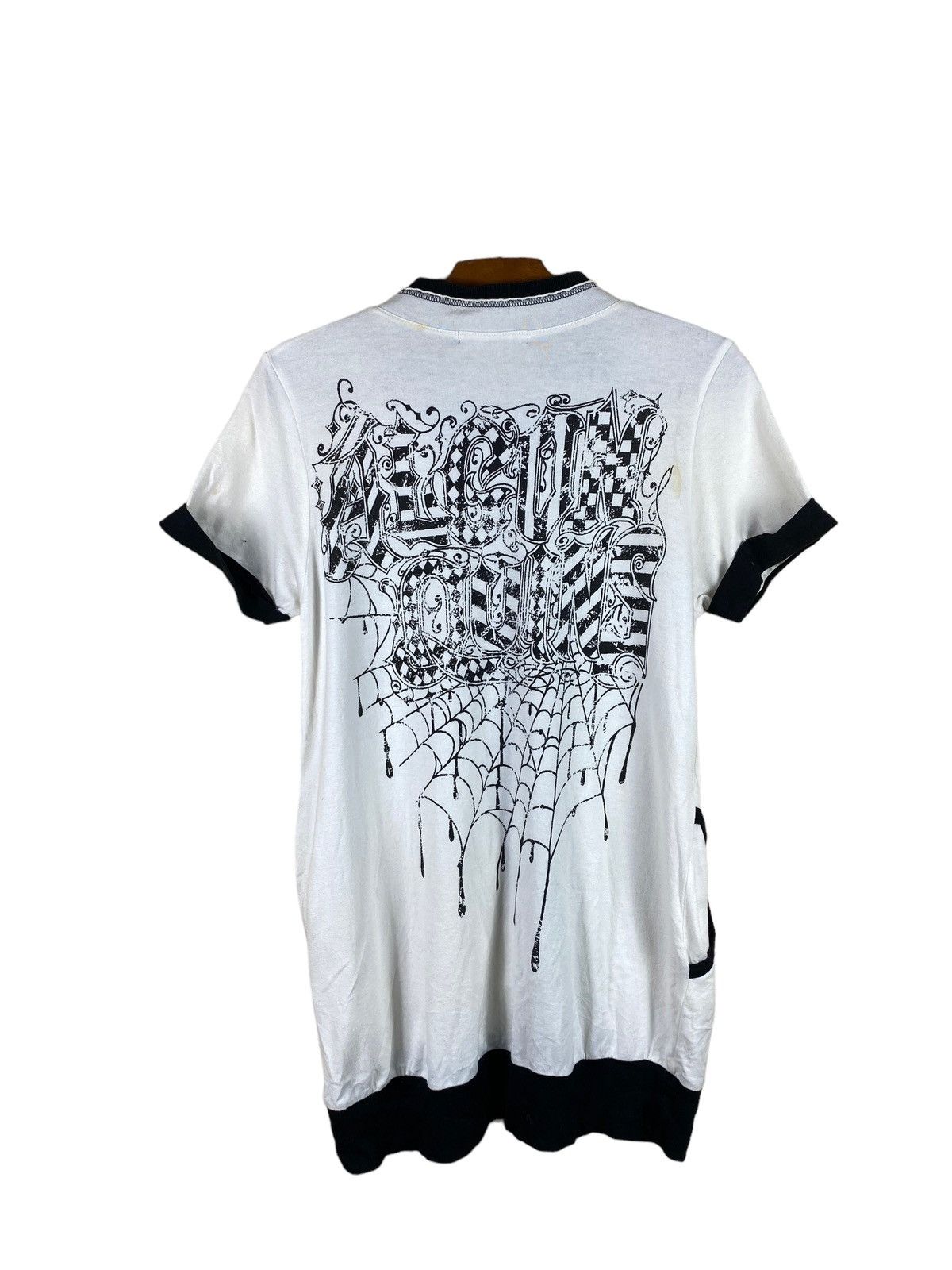 Japanese Brand × Seditionaries ALGONQUINS SKULLS SKELETON PUNK STYLE SHORT SLEEVES SWEATER Size M / US 6-8 / IT 42-44 - 2 Thumbnail