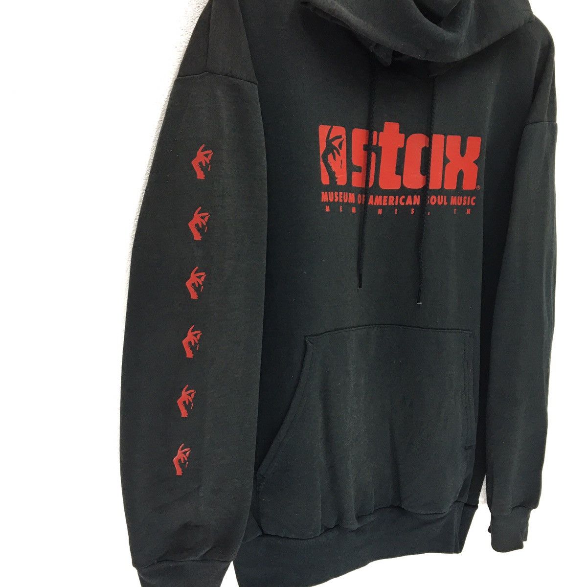 Hanes × Vintage Vintage 90s ASTAX RECORDING BigLogo Hoodie Size US L / EU 52-54 / 3 - 4 Thumbnail