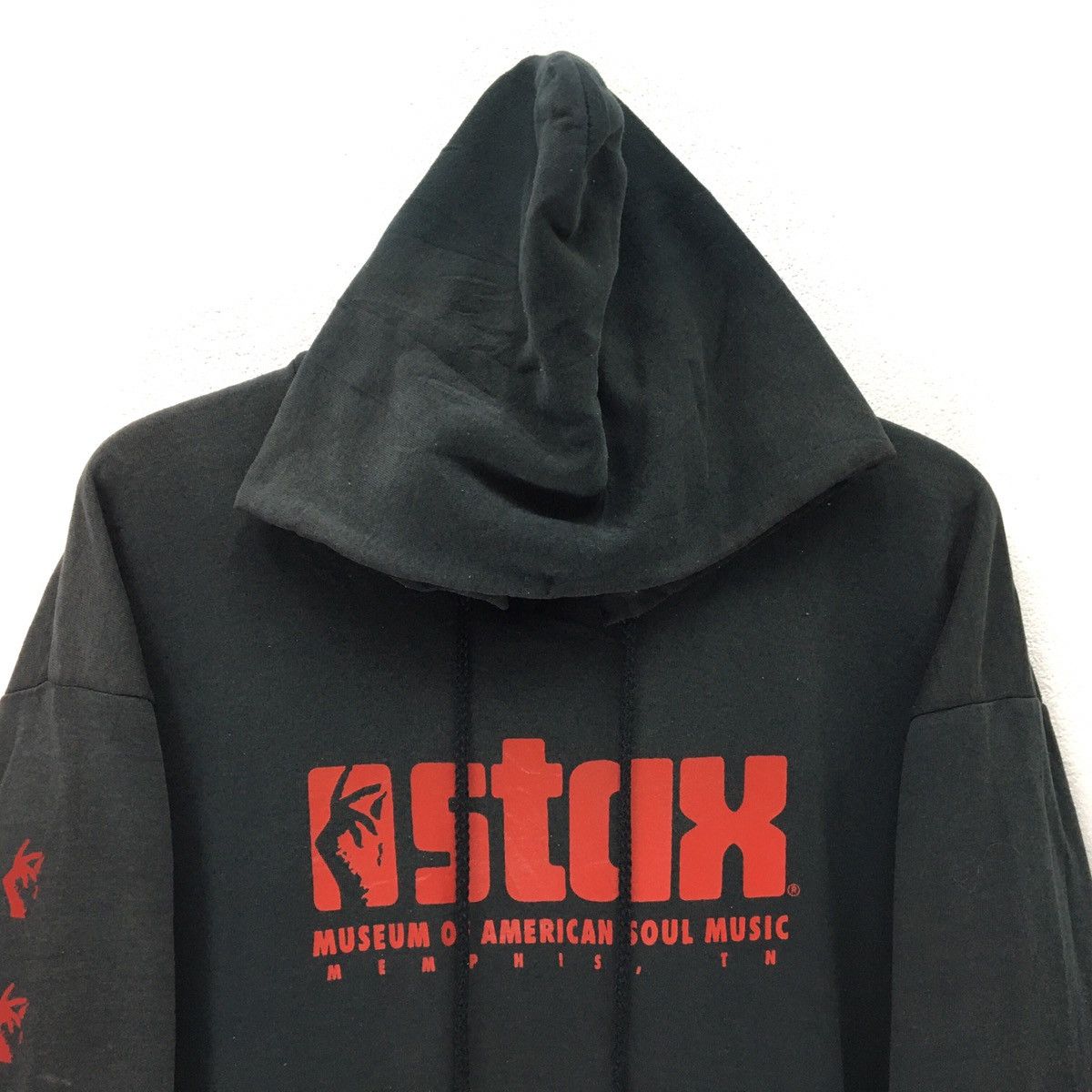 Hanes × Vintage Vintage 90s ASTAX RECORDING BigLogo Hoodie Size US L / EU 52-54 / 3 - 3 Thumbnail